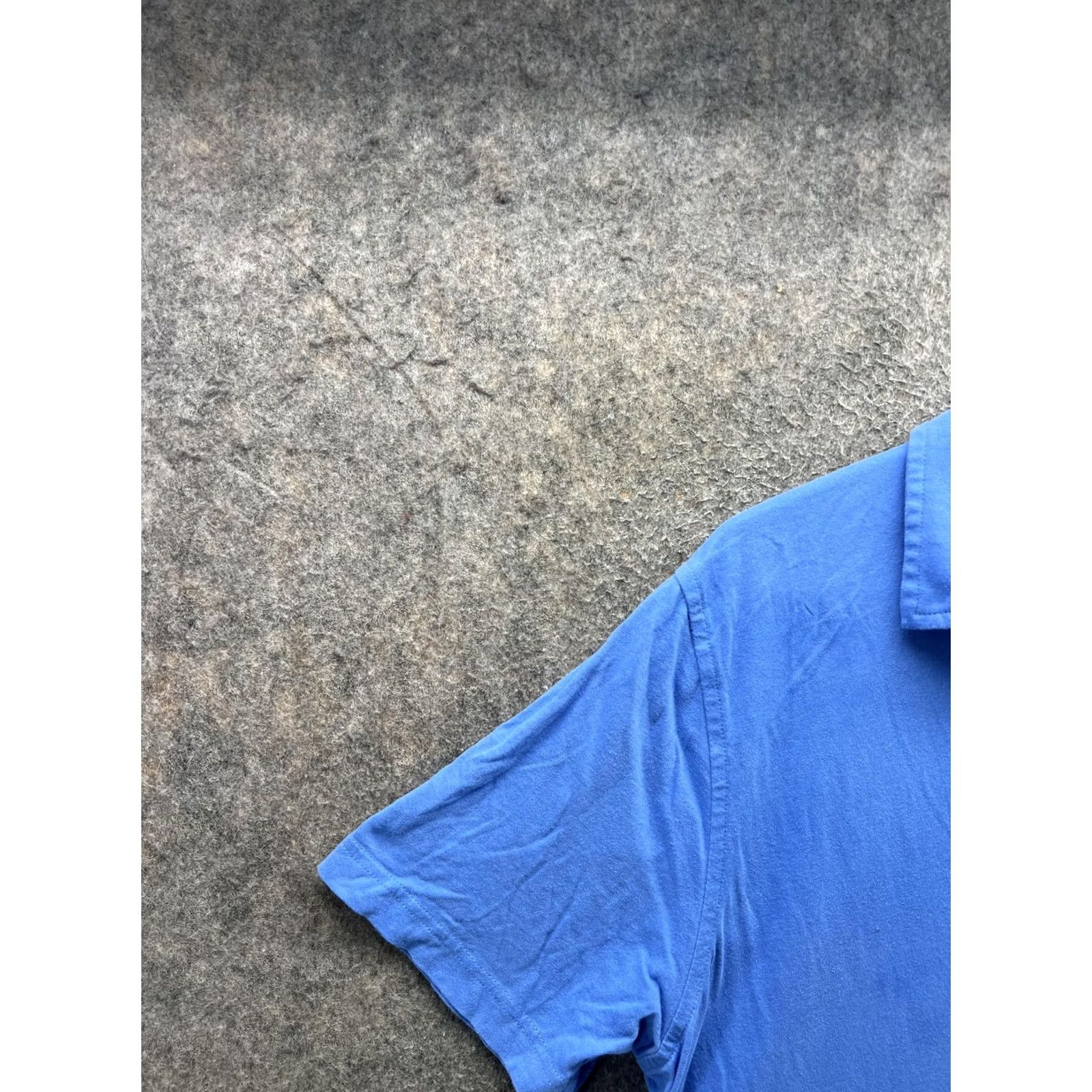 Brooks Brothers Brooks Brothers 1818 Polo Shirt Mens Large Blue Solid Pocket Cotton Casual Logo Shirt Size US L / EU 52-54 / 3 - 6 Thumbnail