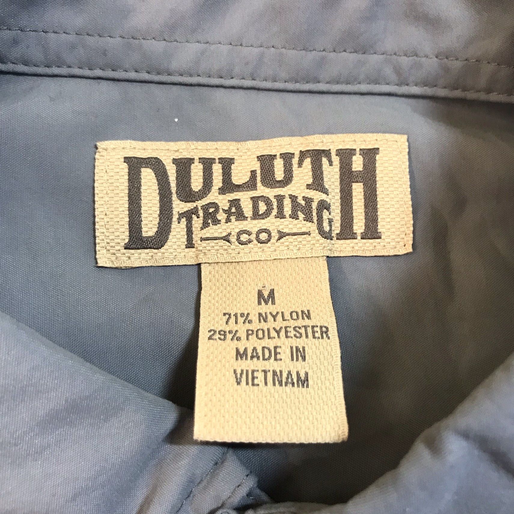 Duluth Trading Company Duluth Trading Co Mens Light Weight Vented Snap Front Fishing Hiking Shirt Sz M Size US M / EU 48-50 / 2 - 3 Thumbnail