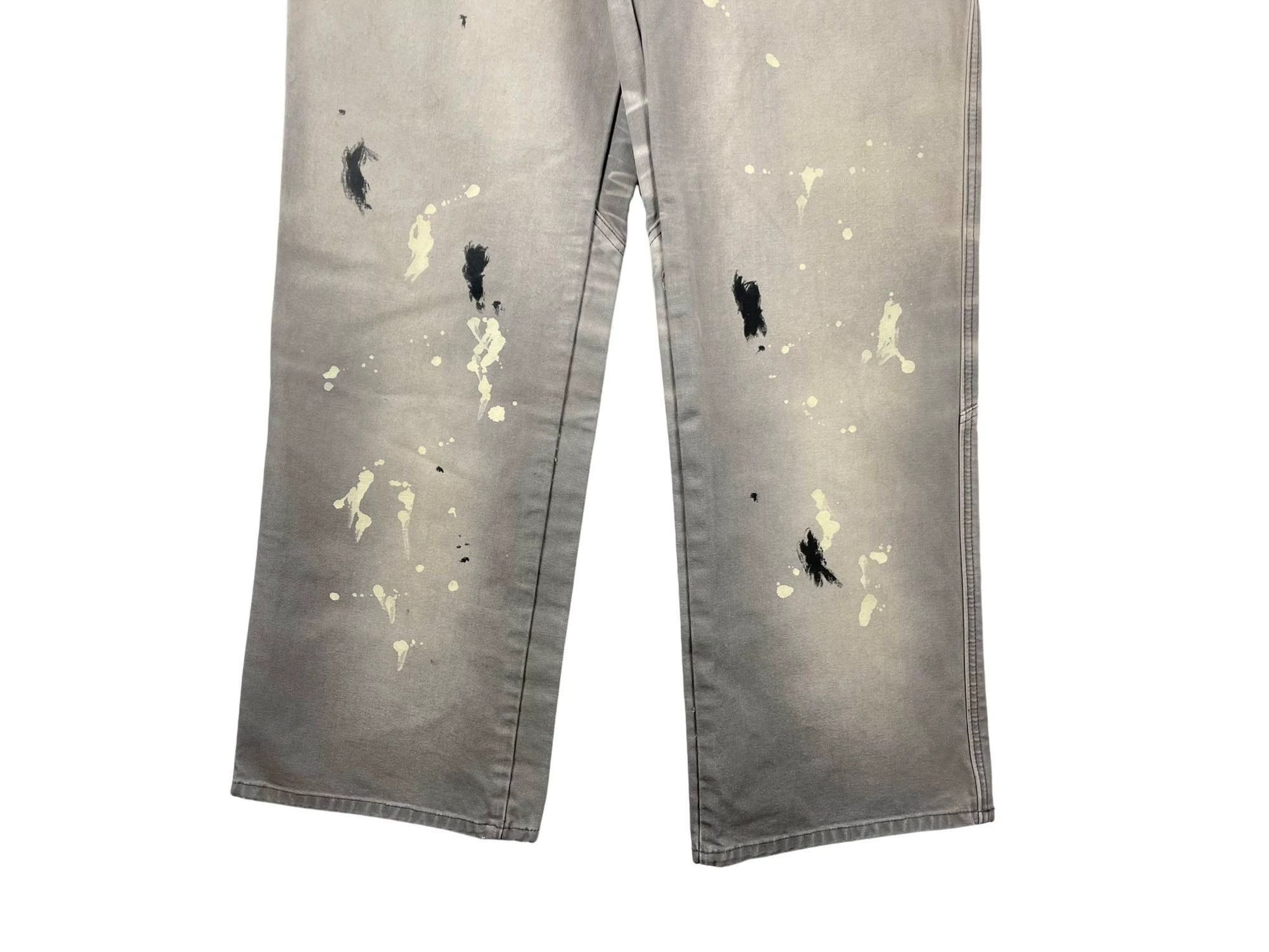 ALEXANDER DIGENOVA AD Painter Pants SS26 Distressed Washed Ink - Splatter 30 Size US 30 / EU 46 - 4 Thumbnail