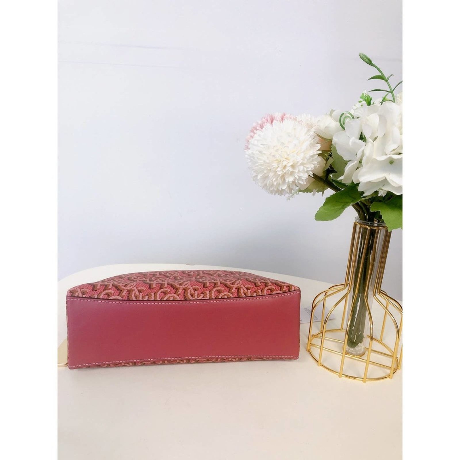Coach Coach CF343 Madi Crossbody With Coach Monogram Print Rouge Size ONE SIZE - 4 Thumbnail