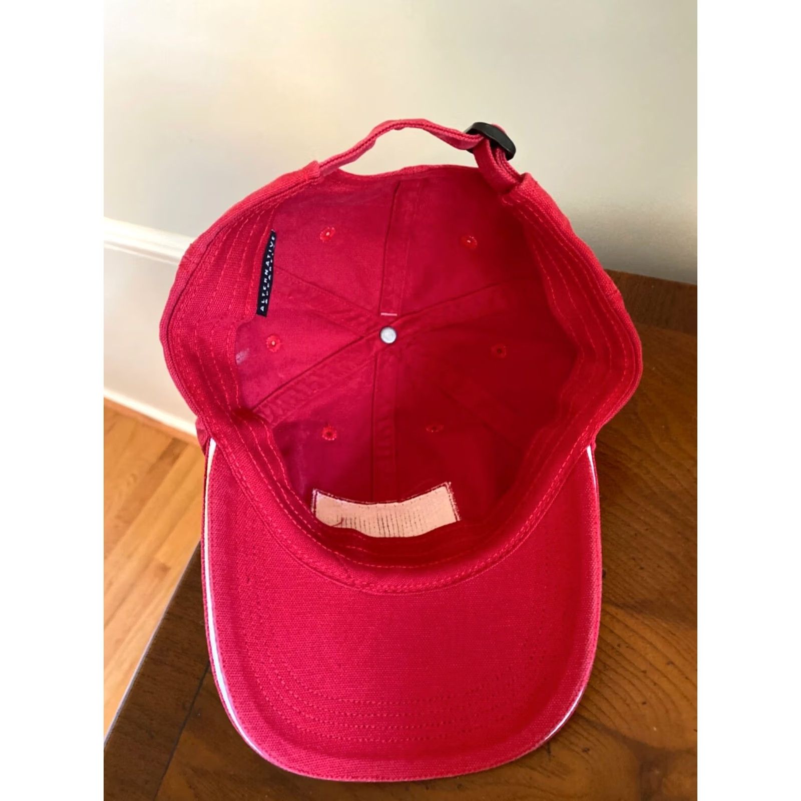 Vintage Target Ganassi Racing Hat Patch Spell Out Logo Baseball Cap Mens One Size Red Cotton Adjustable Cap Size ONE SIZE - 4 Thumbnail