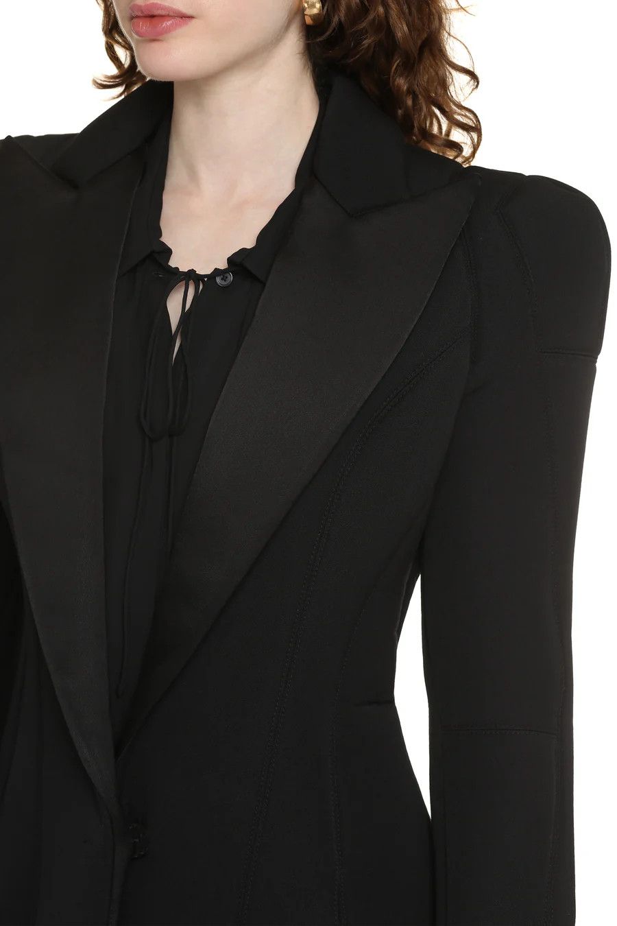 Balmain o1y0525 Blazer in Black Size M / US 6-8 / IT 42-44 - 5 Thumbnail