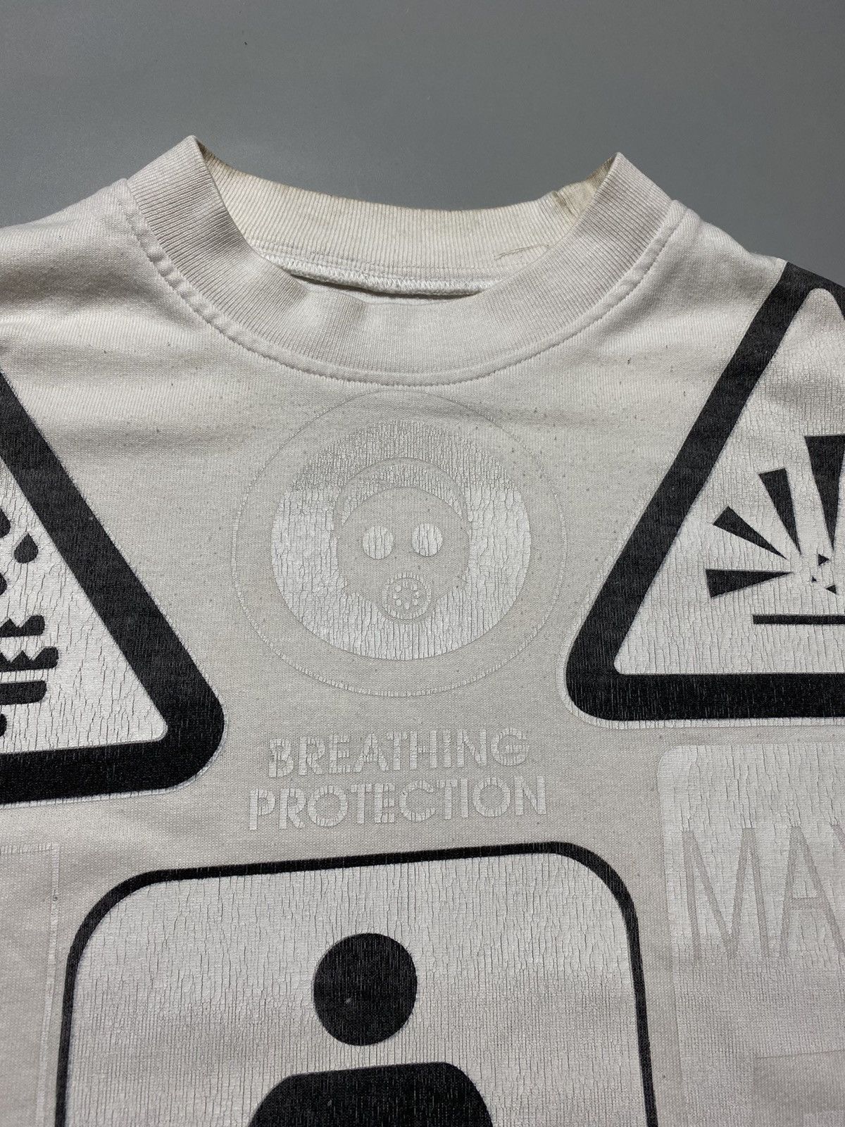 Vintage RARE❗️90s Chemical y2k long sleeve opium print Size US XL / EU 56 / 4 - 5 Thumbnail