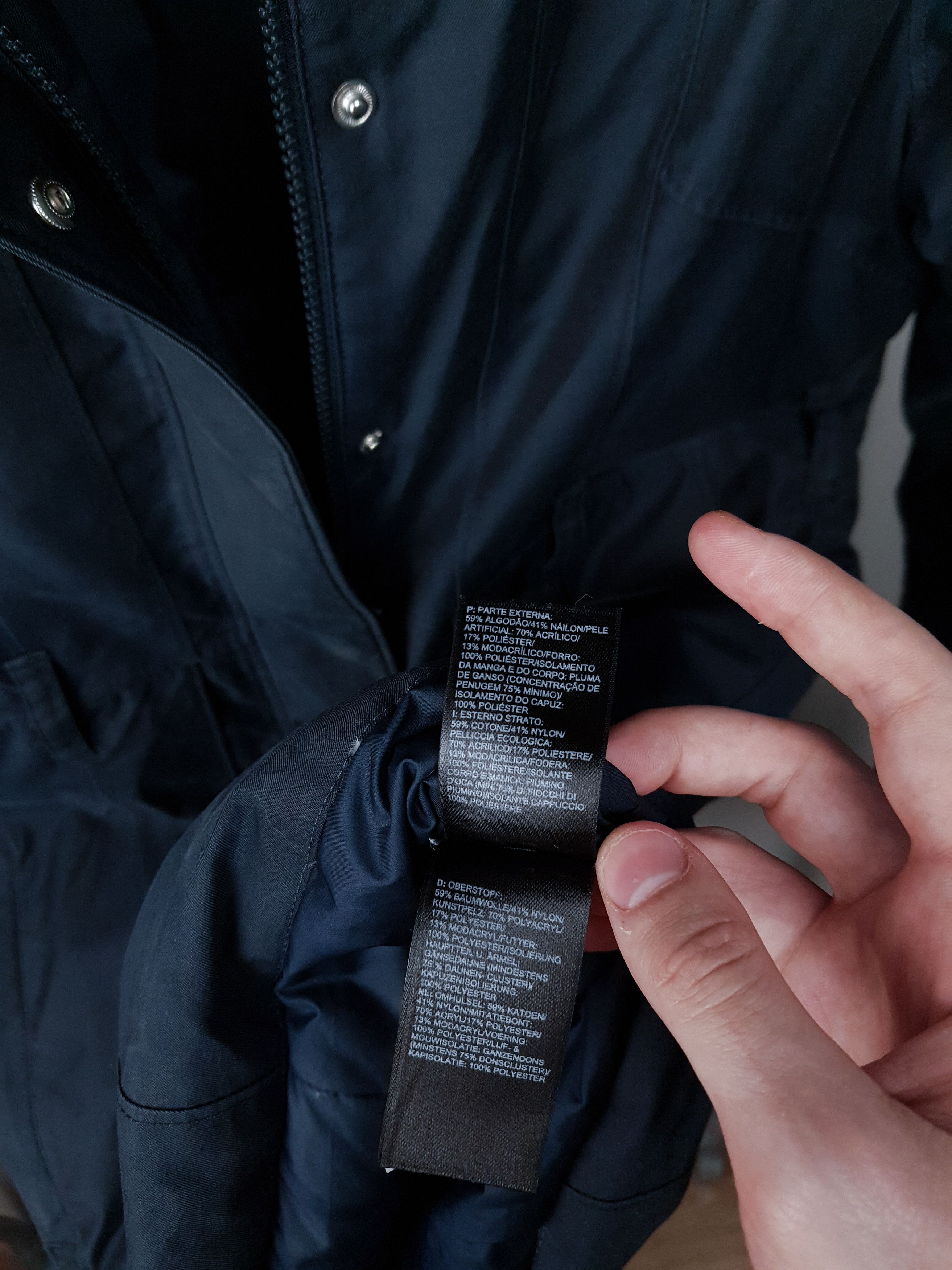 Goretex × The North Face TNF HyVent Blue Puffer Full Zip Hooded Puffer Jacket Coat Size S / US 4 / IT 40 - 11 Thumbnail