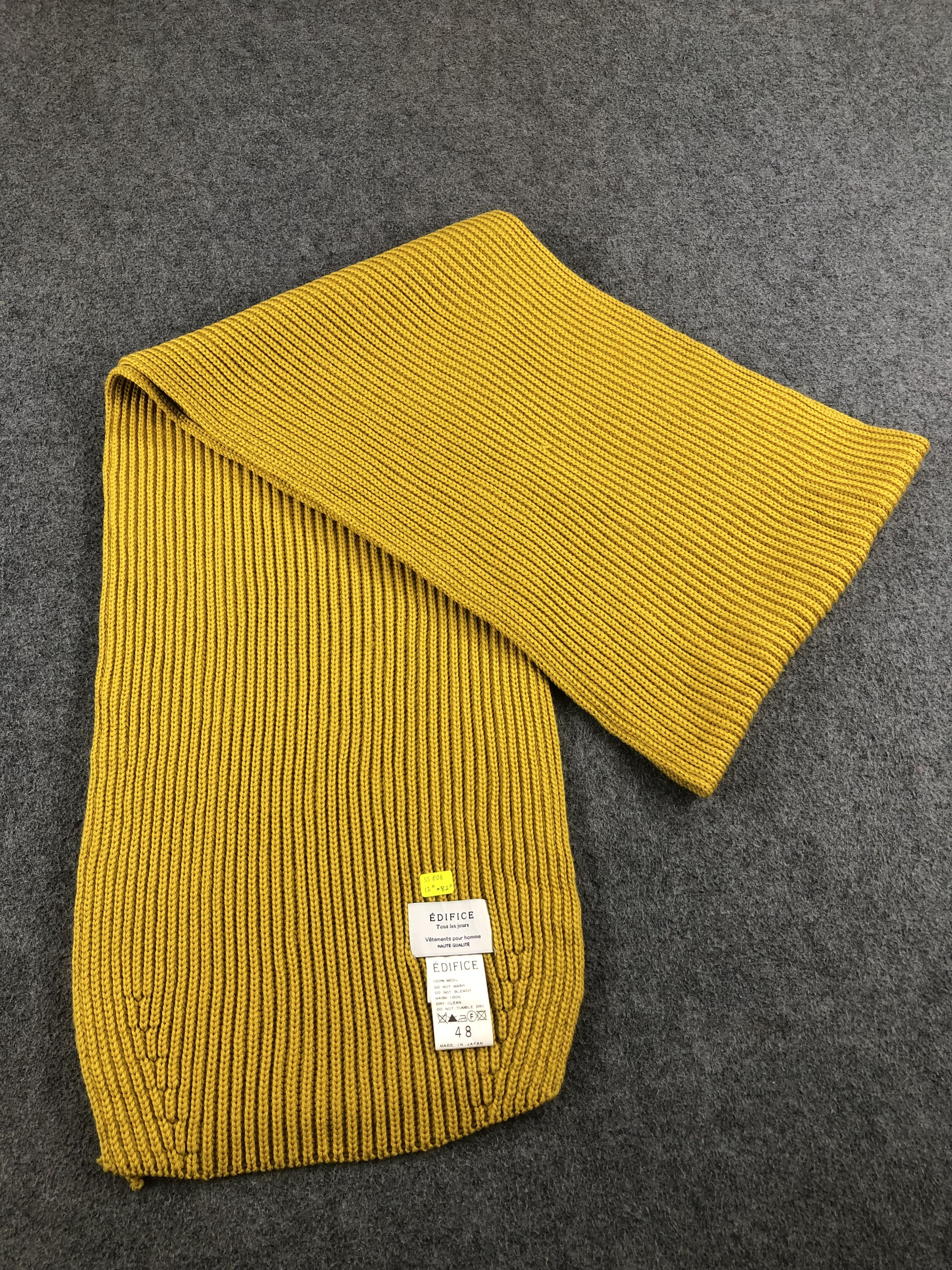 Edifice Japan Edifice Scarf / Muffler / Neckwear Size ONE SIZE - 4 Thumbnail