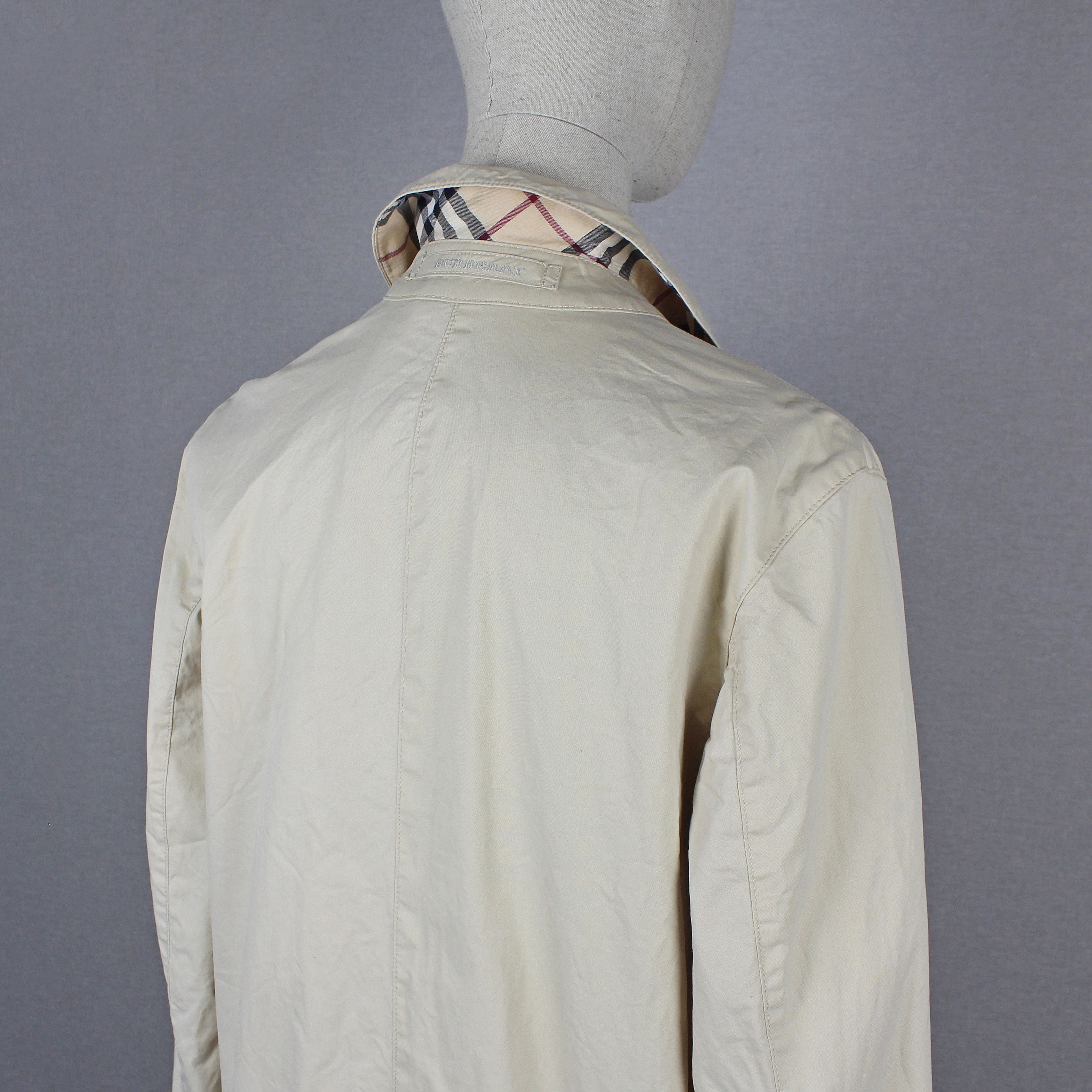 Burberry Burberry London Womens Trench Jacket Beige Size M / US 6-8 / IT 42-44 - 6 Thumbnail