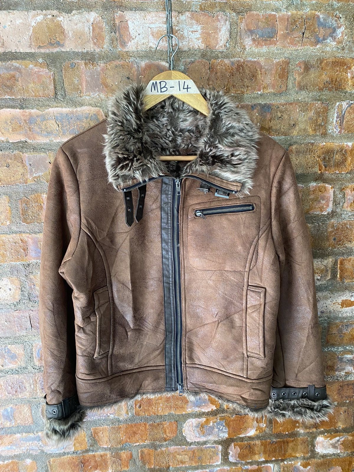 5351 POUR LES HOMMES 2000s EDGE Rupert Fur B3 Jacket Size US M / EU 48-50 / 2 - 2 Thumbnail