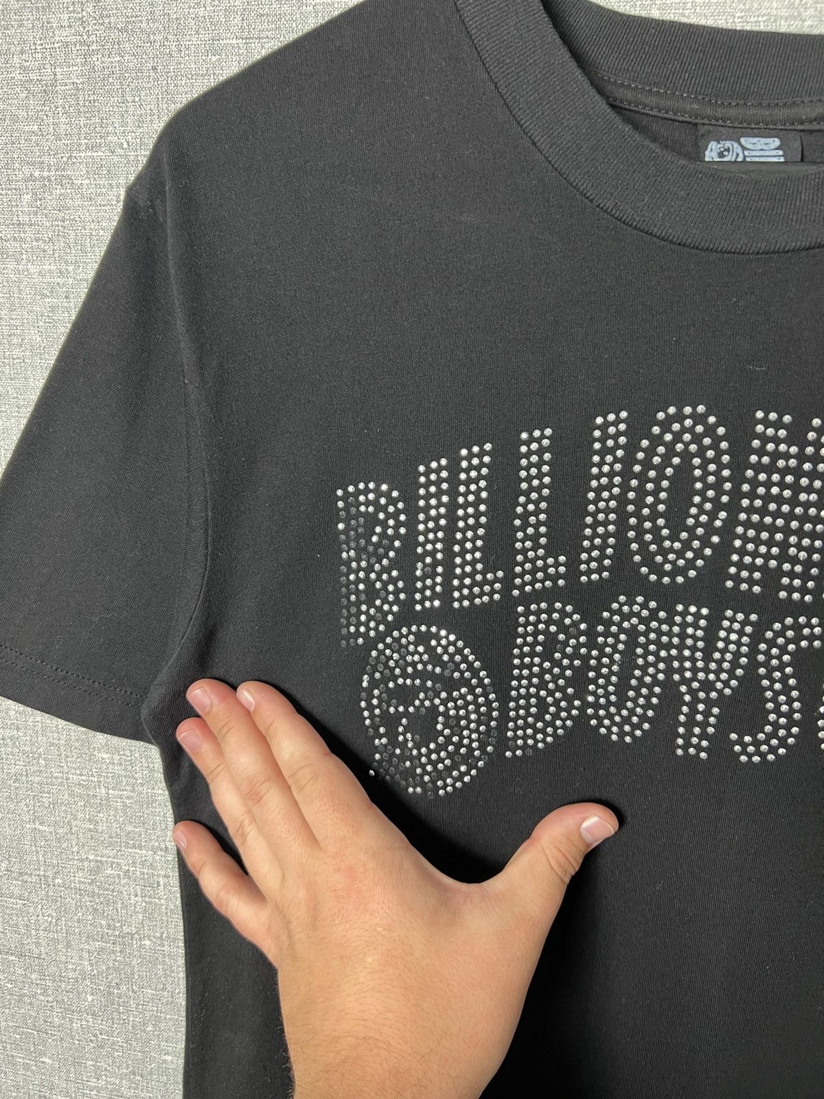 Vintage BBC Billionaire Boys Club Style Swarovski Big Logo Tee Size US S / EU 44-46 / 1 - 4 Thumbnail