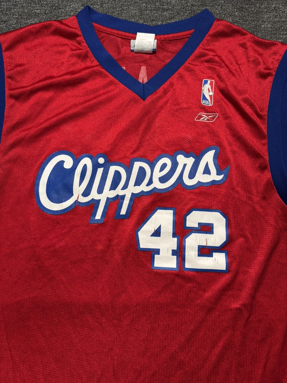 Reebok Reebok Los Angeles Clippers Elton Brand #42 NBA Jersey L Size US L / EU 52-54 / 3 - 3 Thumbnail