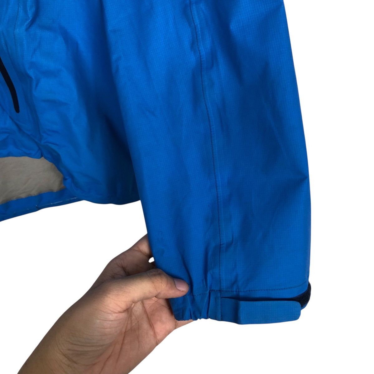 The North Face 📌Rich Blue Zipper Outdoor Hunting The North Face Goretex Size US M / EU 48-50 / 2 - 17 Thumbnail