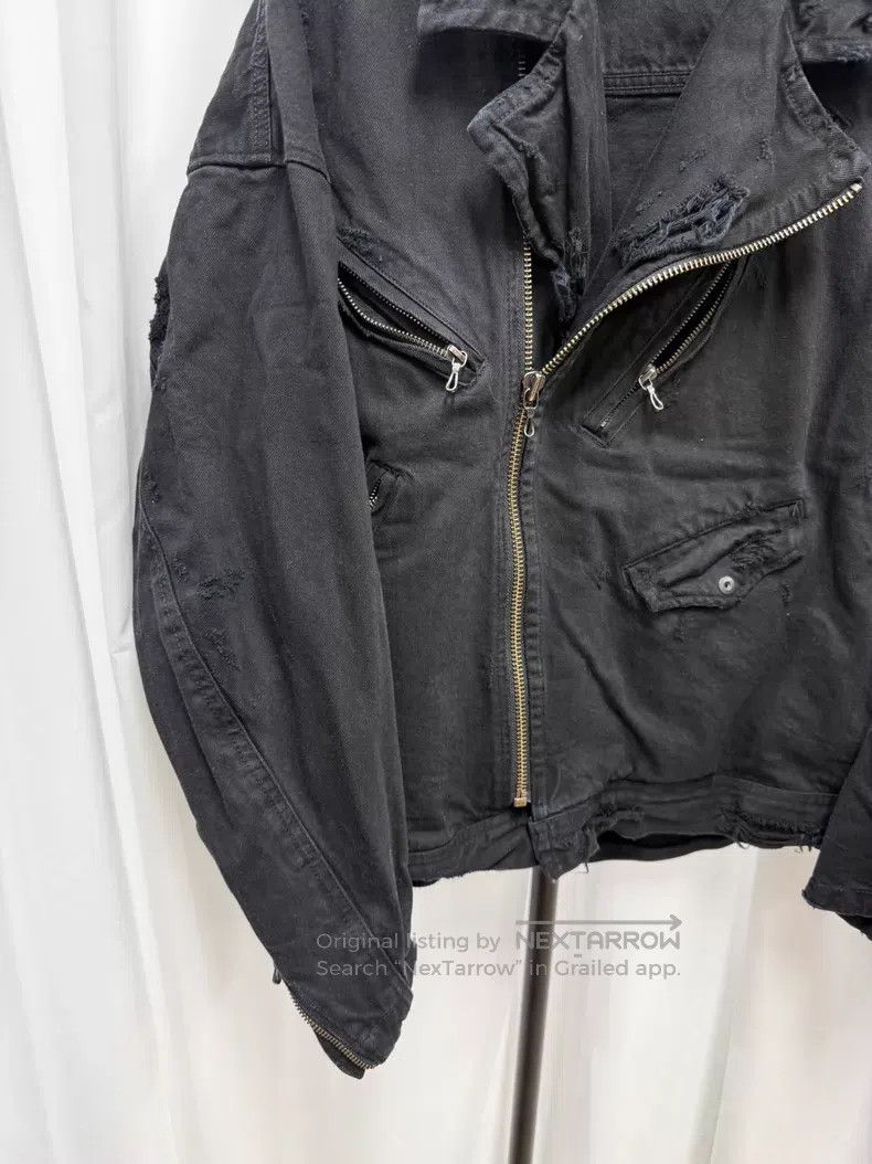 Julius Julius Distressed Denim Jacket Size US M / EU 48-50 / 2 - 4 Thumbnail