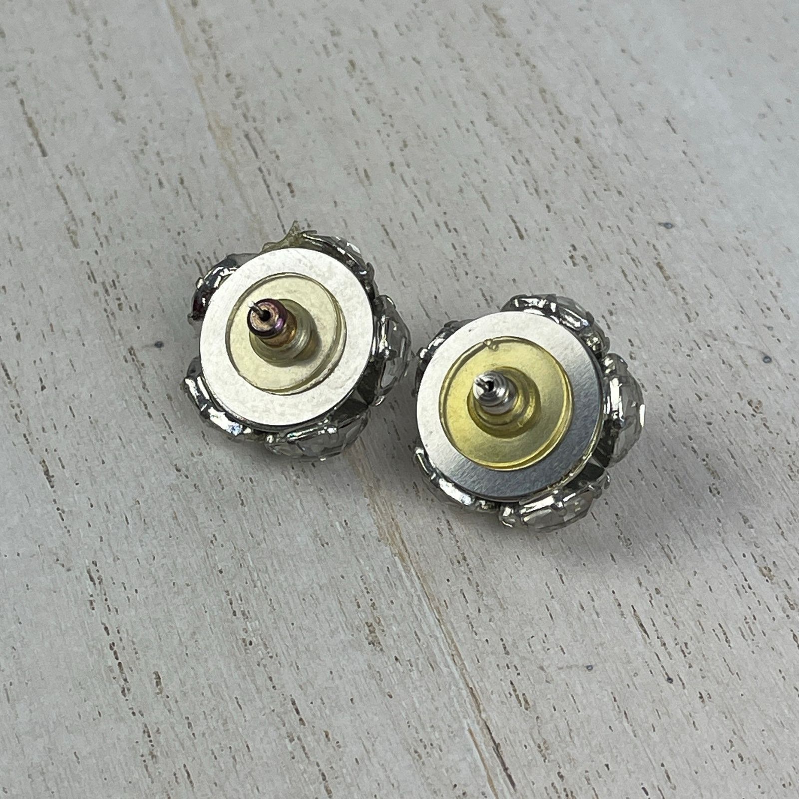 Vintage VTG 80’s CC Courtenay Crystal Star Ball Earrings Rhinestone Size ONE SIZE - 12 Thumbnail