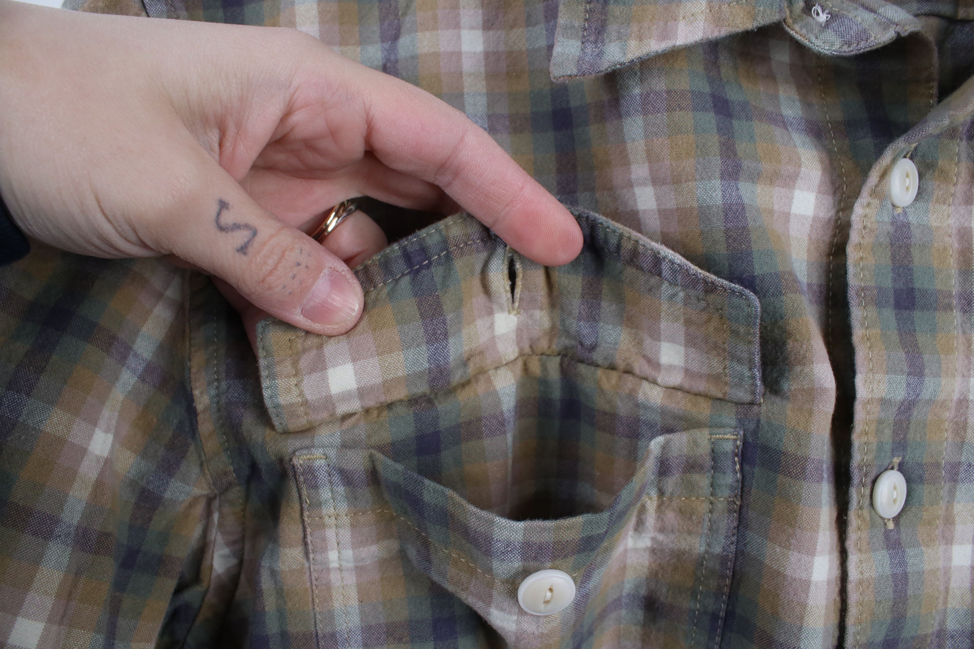 Madewell × Vintage Madewell Faded Brushed Flannel Boxy Fit Button Shirt Plaid Size US M / EU 48-50 / 2 - 7 Thumbnail