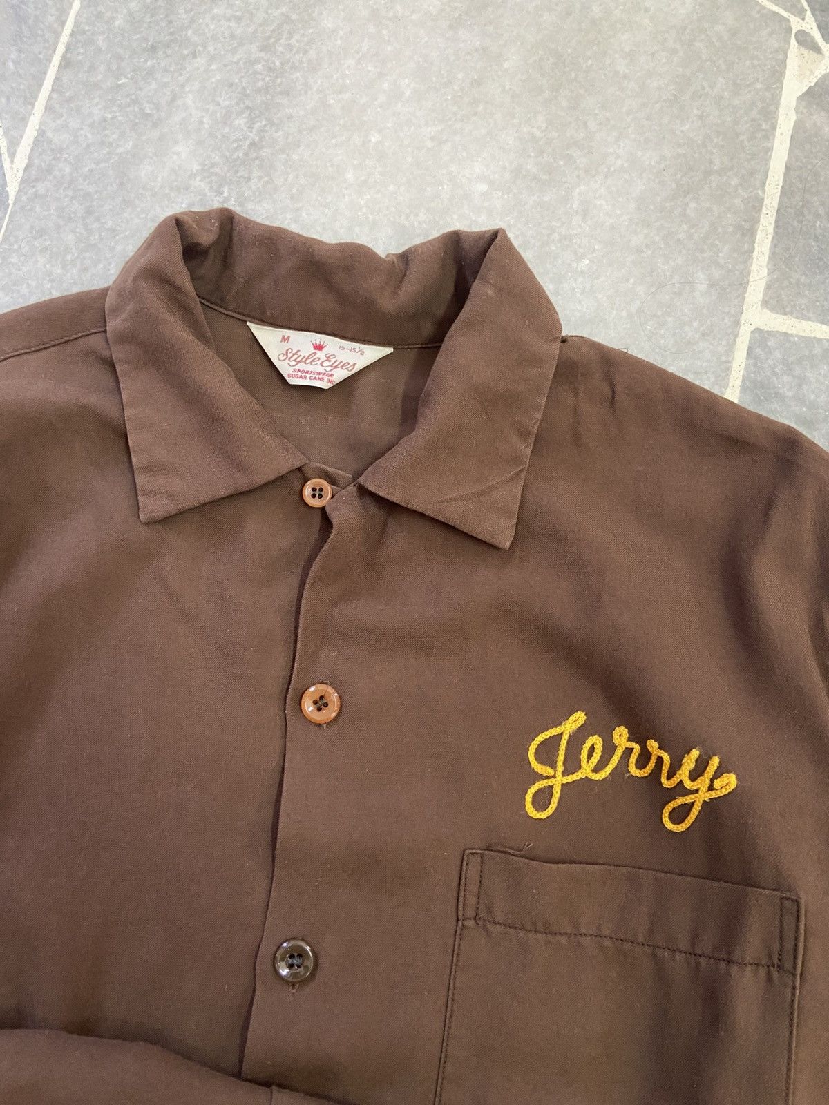 Sugar Cane × Toyo Enterprises Vintage Style Eyes Bowling Shirts button up Size US M / EU 48-50 / 2 - 7 Thumbnail