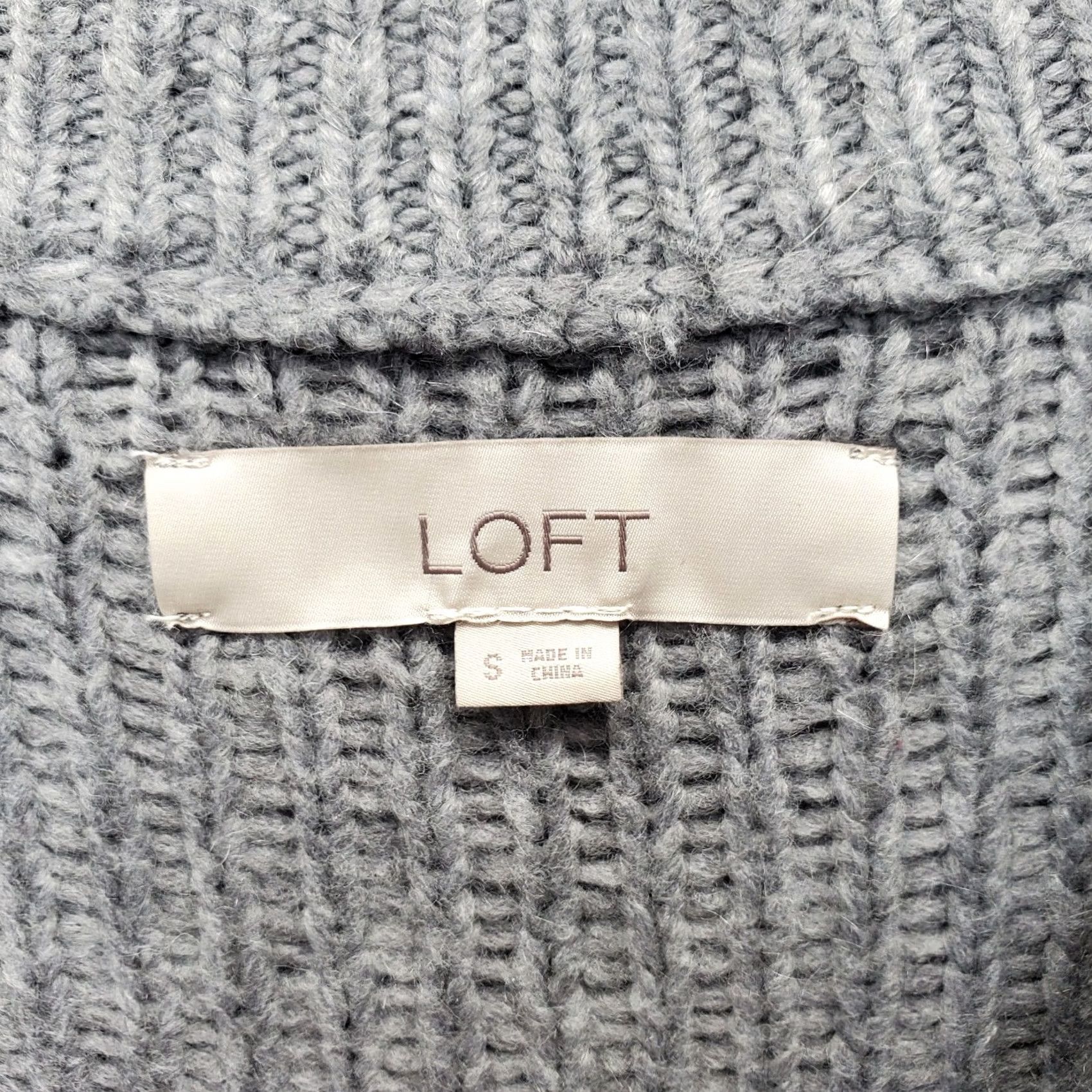 Loft LOFT Knit Sweater Womens Small Multicolor Fair Isle Wool Blend Long Sleeve Crew Neck Shirt Womens Size S Size S / US 4 / IT 40 - 6 Thumbnail