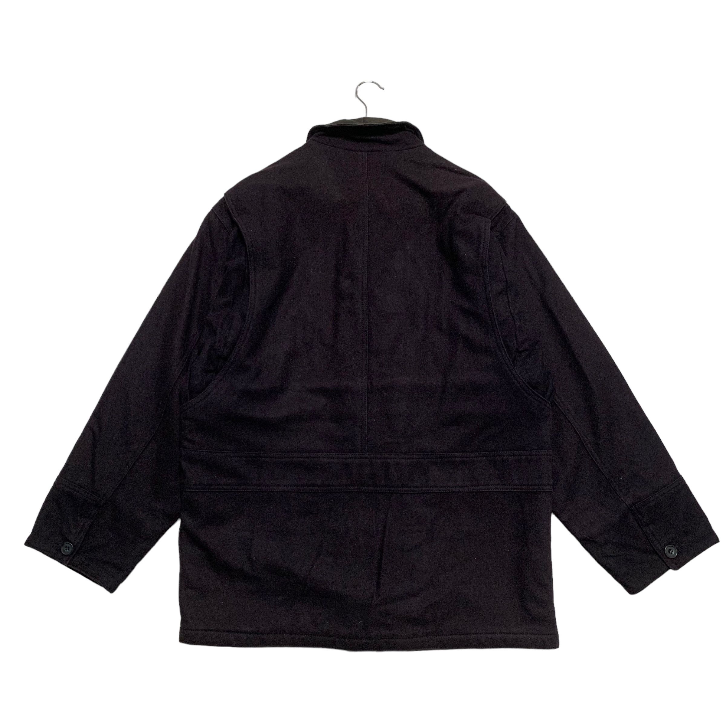 Aquascutum Vintage Aquascutum Wool Leather Coat Size US XS / EU 42 / 0 - 2 Thumbnail