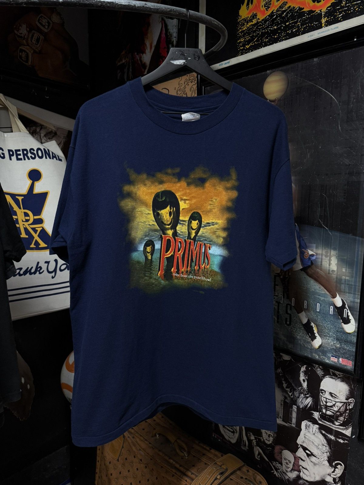 Vintage Vintage 90’s Primus Band T-Shirt Rare Adult Size Large Size US L / EU 52-54 / 3 - 6 Thumbnail