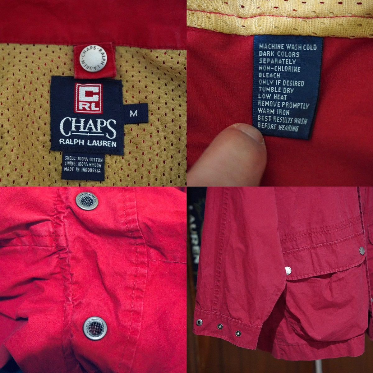 Chaps Ralph Lauren × Ralph Lauren Ralph Lauren vintage trench coat jacket Size US M / EU 48-50 / 2 - 7 Thumbnail