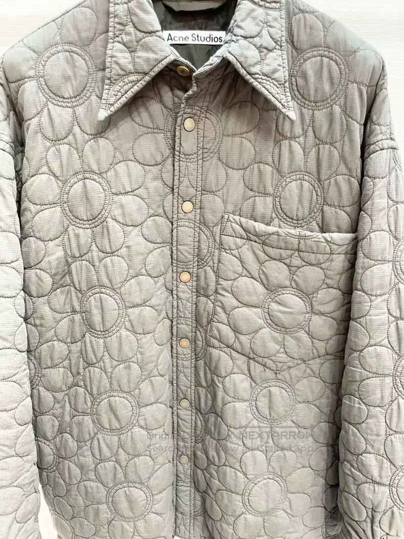 Acne Studios Acne Studios Oversized Shirt Quilted Jacket with a Layer o Size US M / EU 48-50 / 2 - 5 Thumbnail