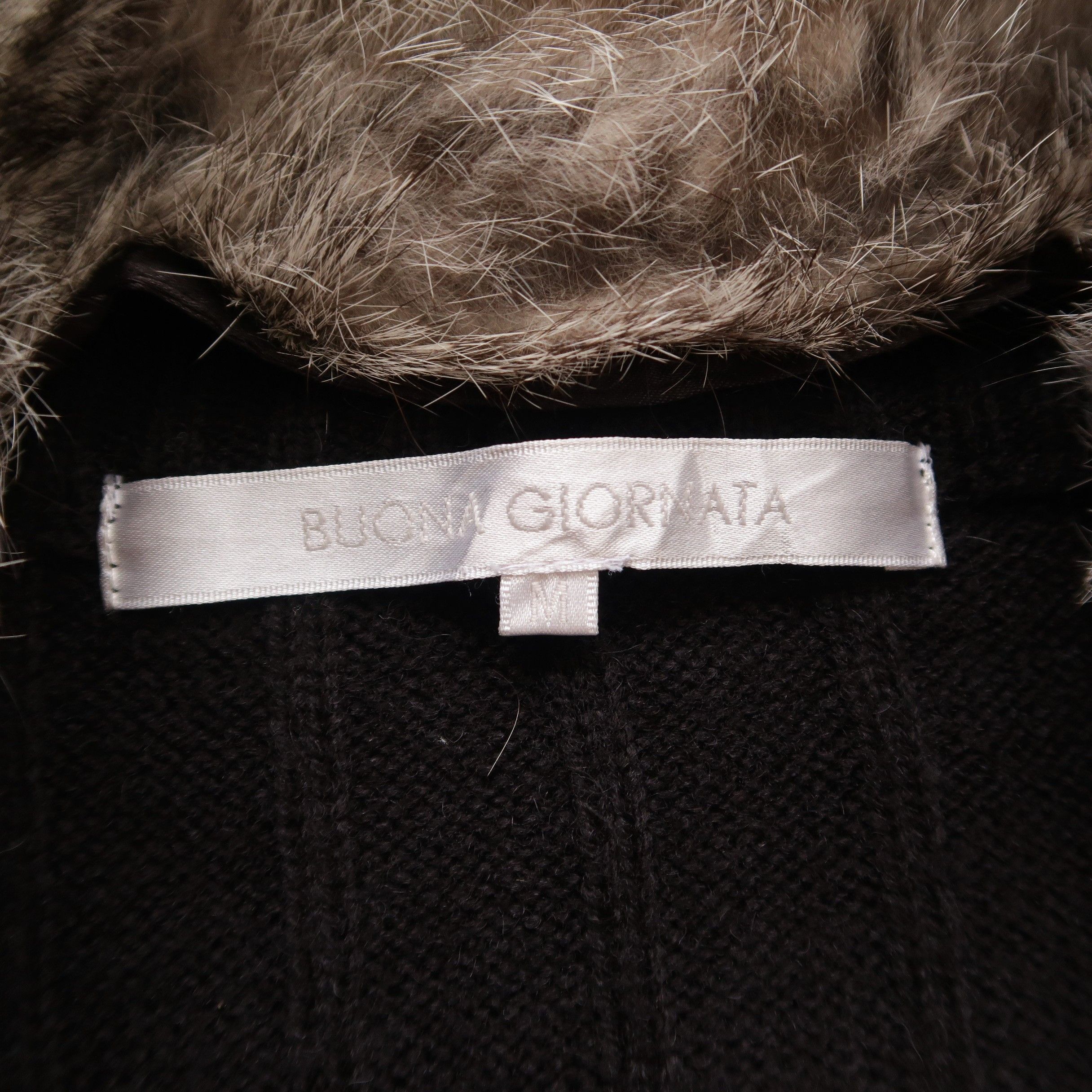 GOA 1990s GOA Buona Giornata Fur Knitwear Cable Knit Size US M / EU 48-50 / 2 - 4 Thumbnail