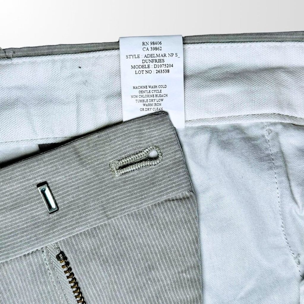 Theory Theory Men's Pinstripe Flat Front Shorts in Beige - 33 Size US 33 - 13 Thumbnail