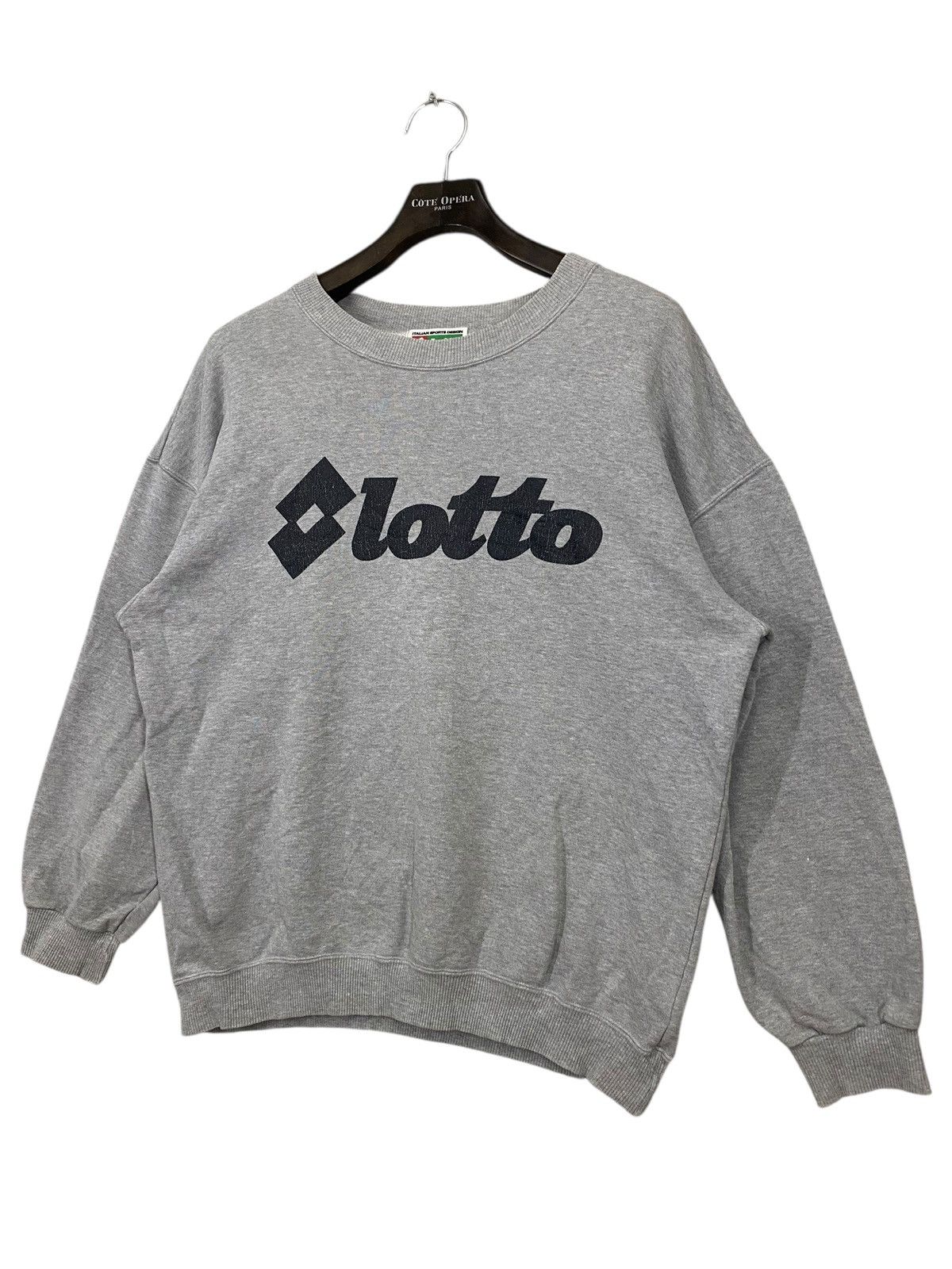 Lotto Sport Vintage 90s lotto sweatshirt crewneck spellout Size US XL / EU 56 / 4 - 2 Thumbnail