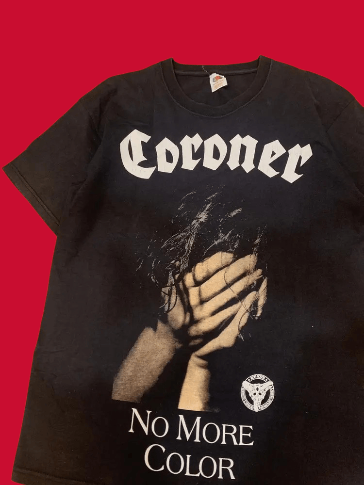 Band Tees 2000's Coroner Swiss Thrash Metal Band Tee Size US L / EU 52-54 / 3 - 1 Thumbnail