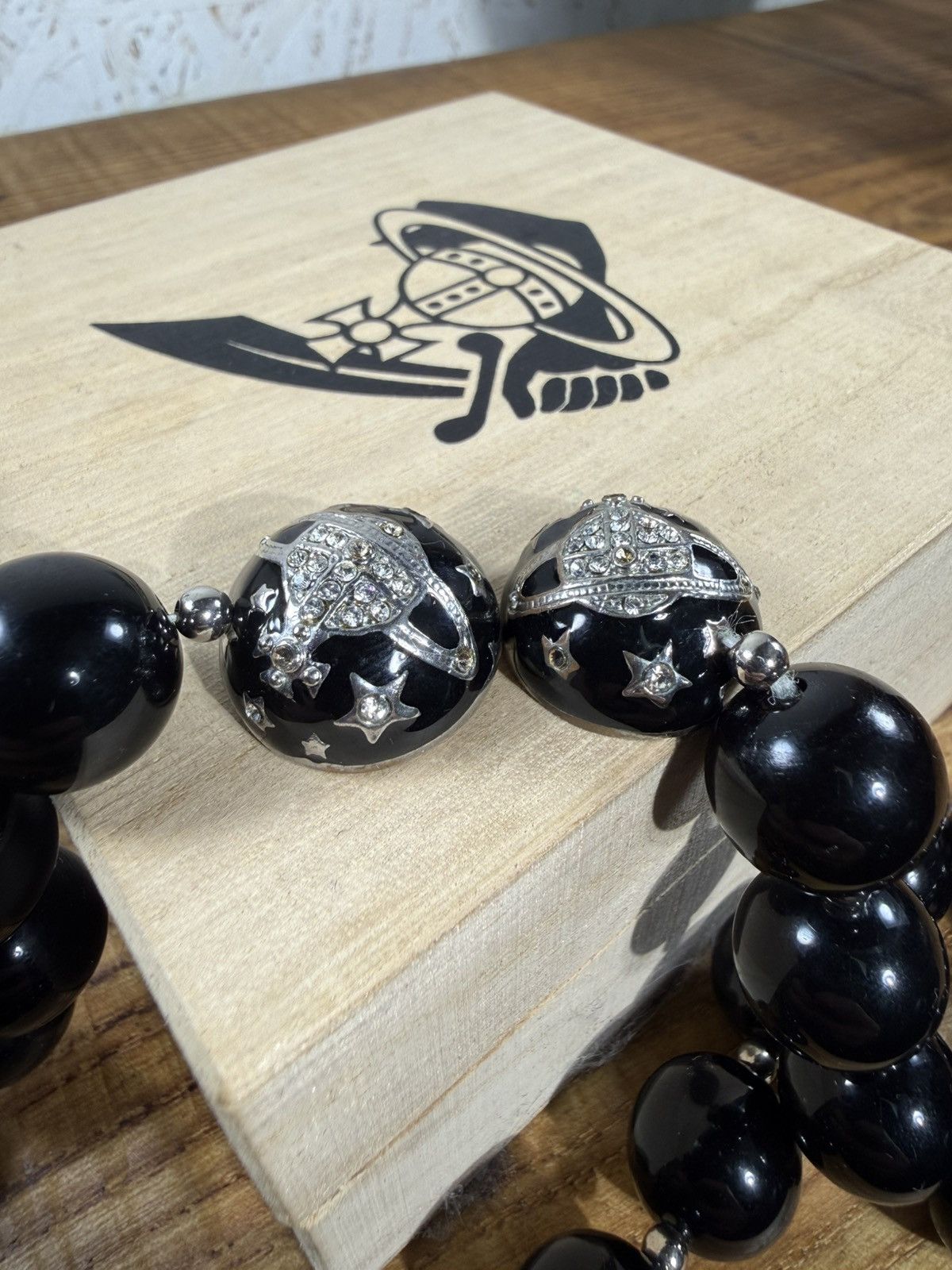 Vivienne Westwood Vivienne Westwood Rare Beads Necklace In Black Size ONE SIZE - 3 Thumbnail