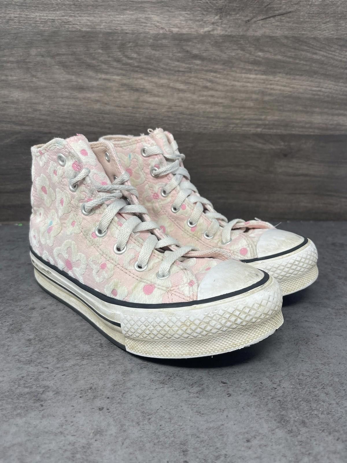 Converse Converse Chuck Taylor All Star Lift Kids Size 3 Youth Pink Size US 5 / EU 37 - 4 Thumbnail