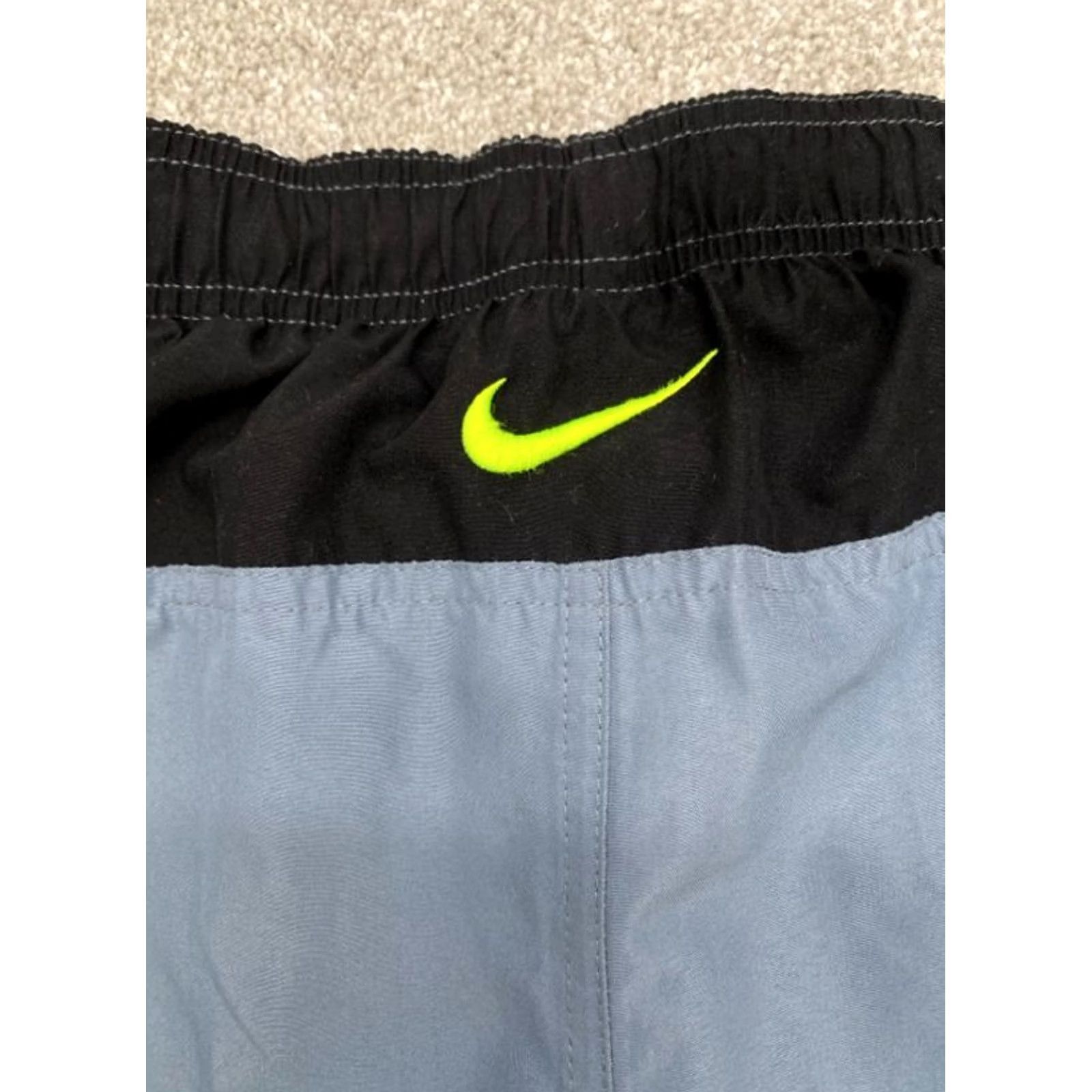 Nike VINTAGE Nike Mens Volley Core Swim Shorts NESS7421-483 Large Graphite Green 4923 Size US 33 - 6 Thumbnail