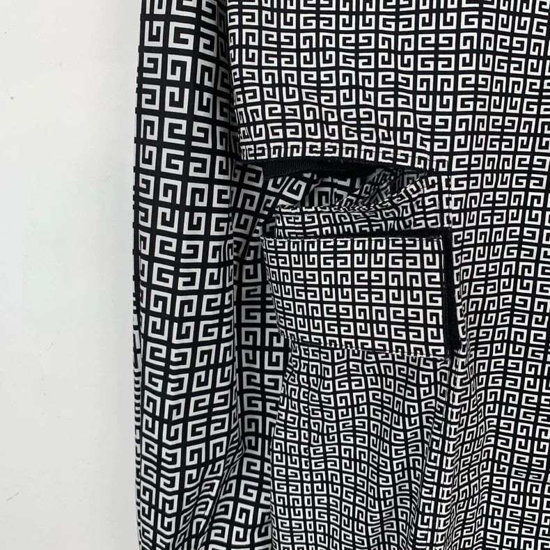 Givenchy Givenchy Black Logo Double G Full Print Cutout A-line Long Size XS / US 0-2 / IT 36-38 - 4 Thumbnail