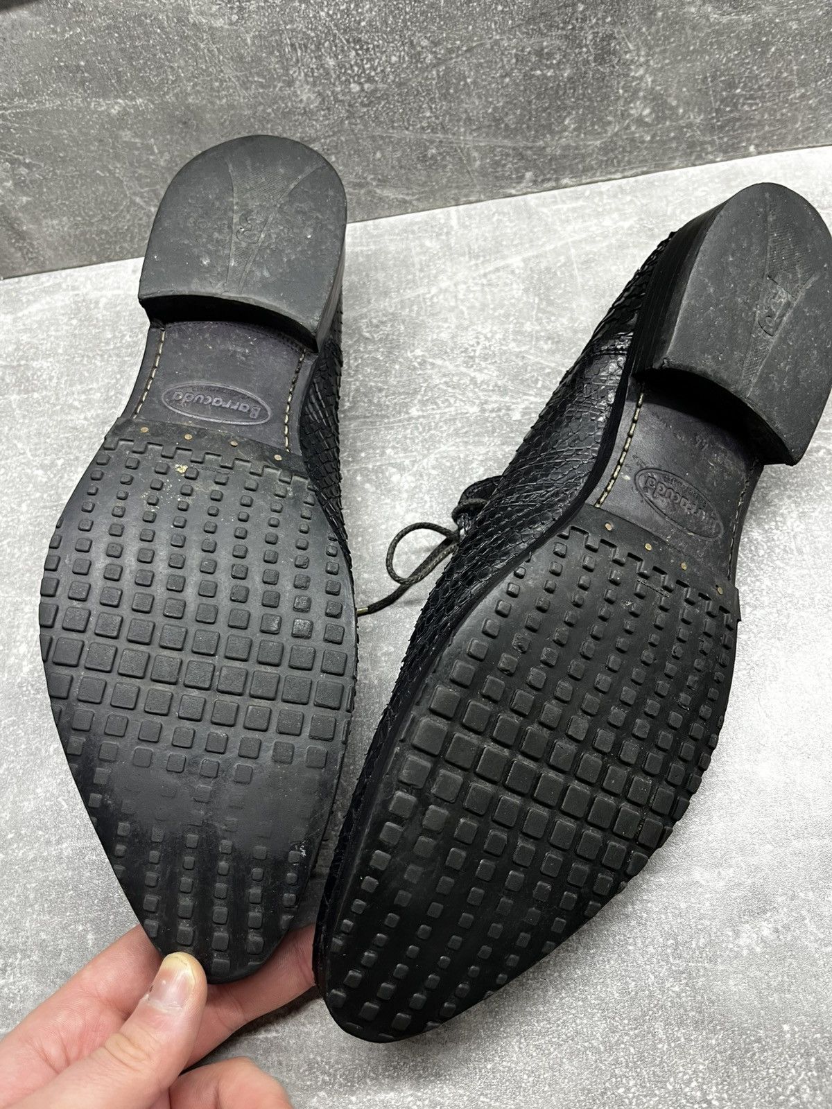 Barracuda Barracuda avant garde python learher bottega veneta style Size US 10.5 / EU 43-44 - 9 Thumbnail