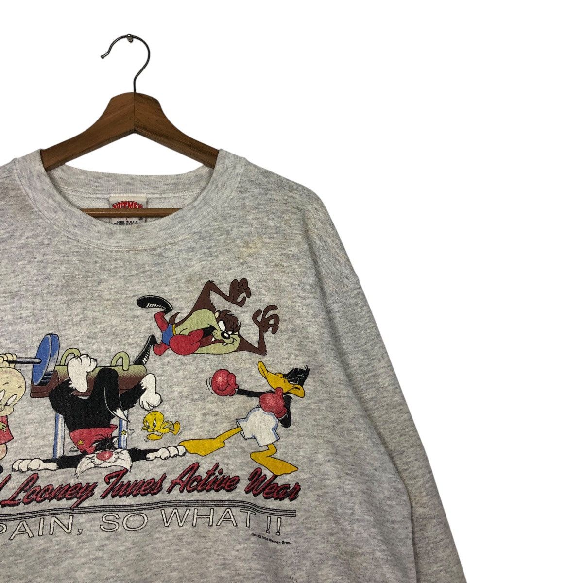 Cartoon Network Vintage Sweatshirt Crewneck Looney Tunes Nutmeg Made in Usa Size US L / EU 52-54 / 3 - 7 Thumbnail