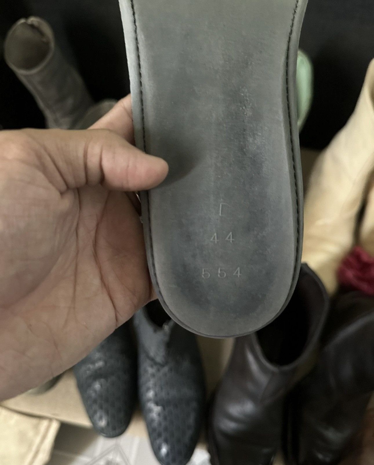 Carol Christian Poell Prosthetic Spur Biter Crimp Front Boots AM/2757SP Size US 9.5 / EU 42-43 - 8 Thumbnail