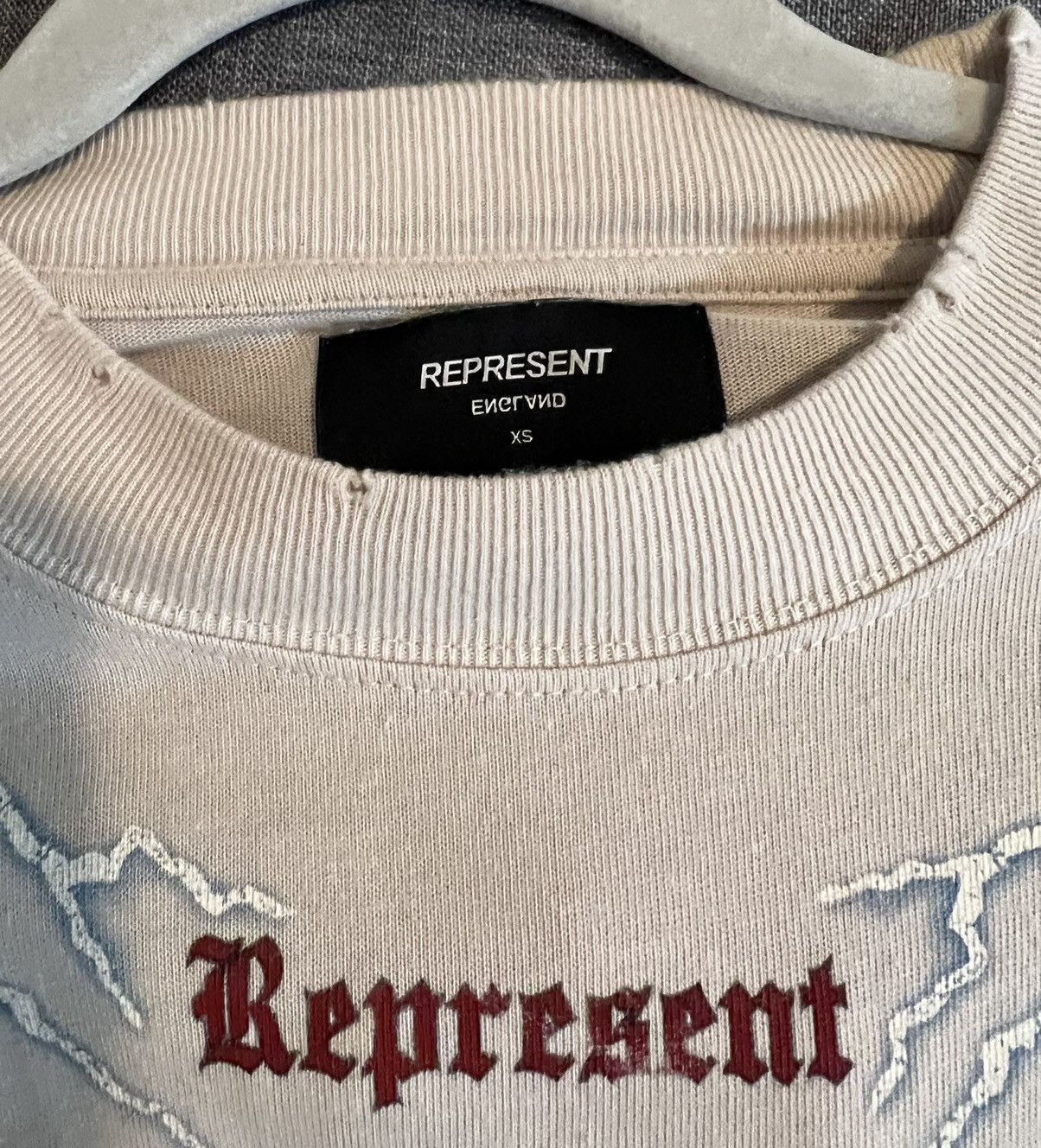 Represent Clo. Represent Louder Than Hell T-Shirt Size XS Size US XS / EU 42 / 0 - 4 Thumbnail