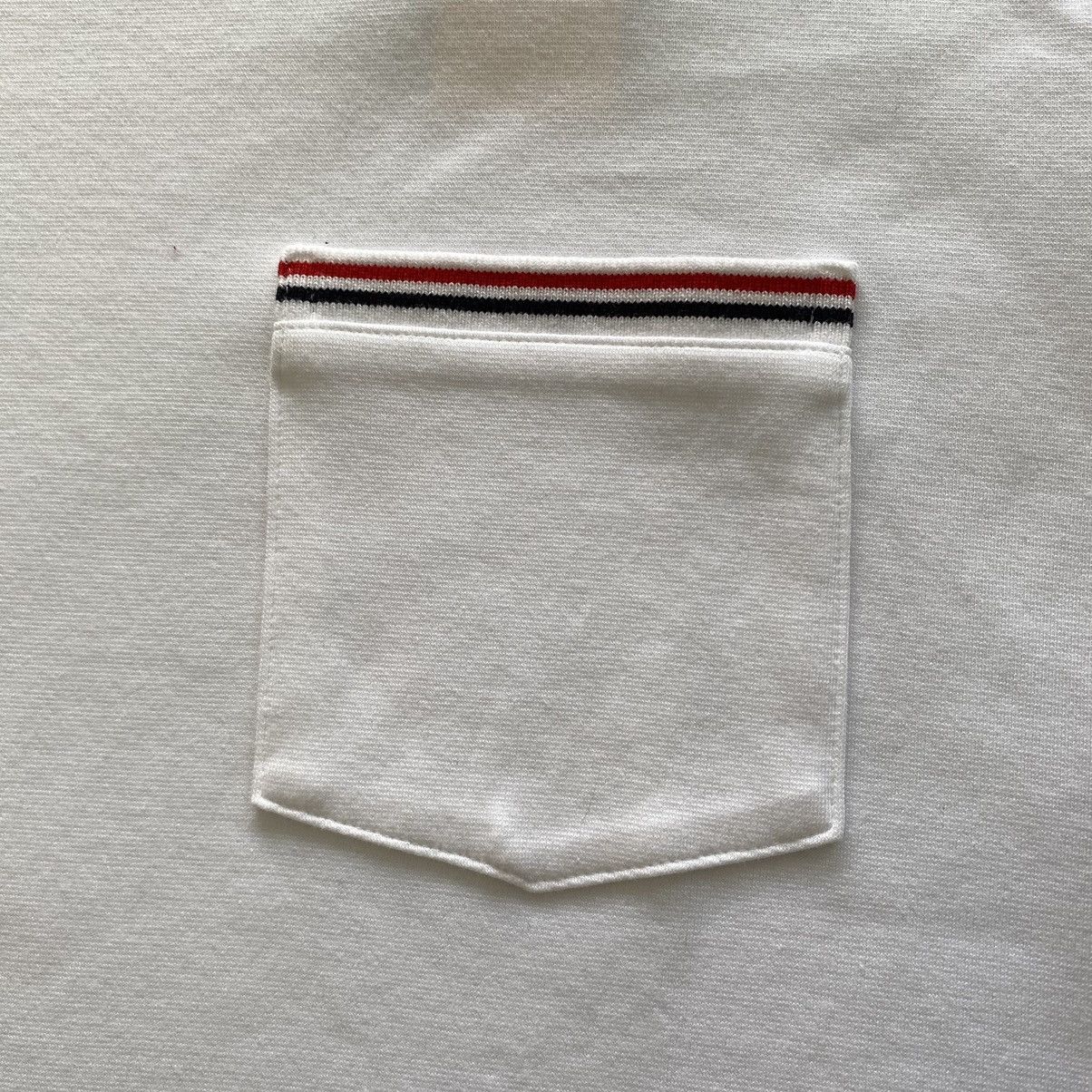 Thom Browne THOM BROWNE Pocket T Shirt WHITE Size US L / EU 52-54 / 3 - 3 Thumbnail
