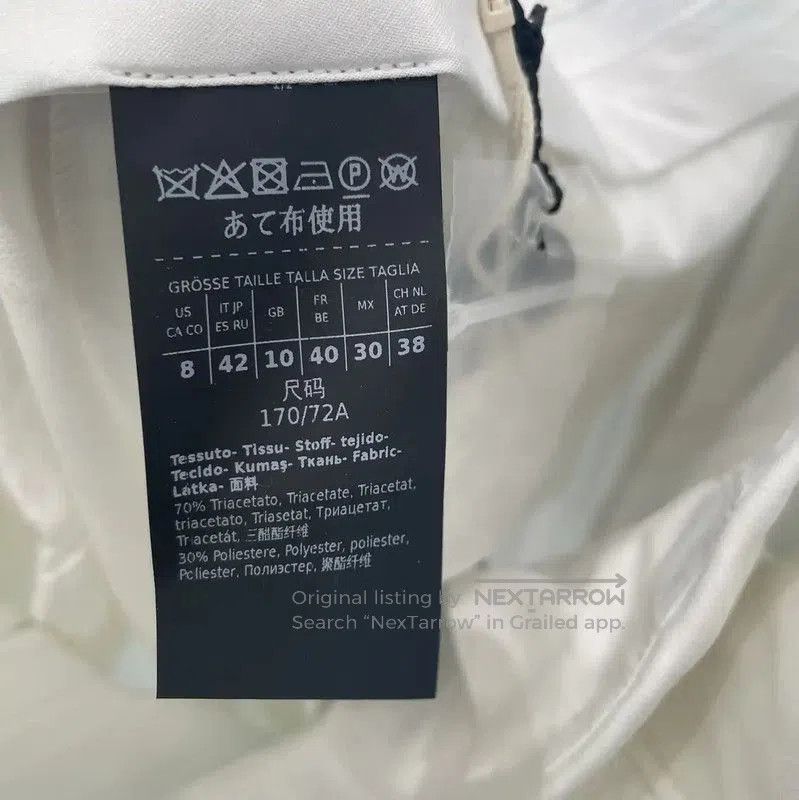 Max Mara MaxMara White Women's Casual Pants . Size 24" / US 00 / IT 34 - 7 Thumbnail
