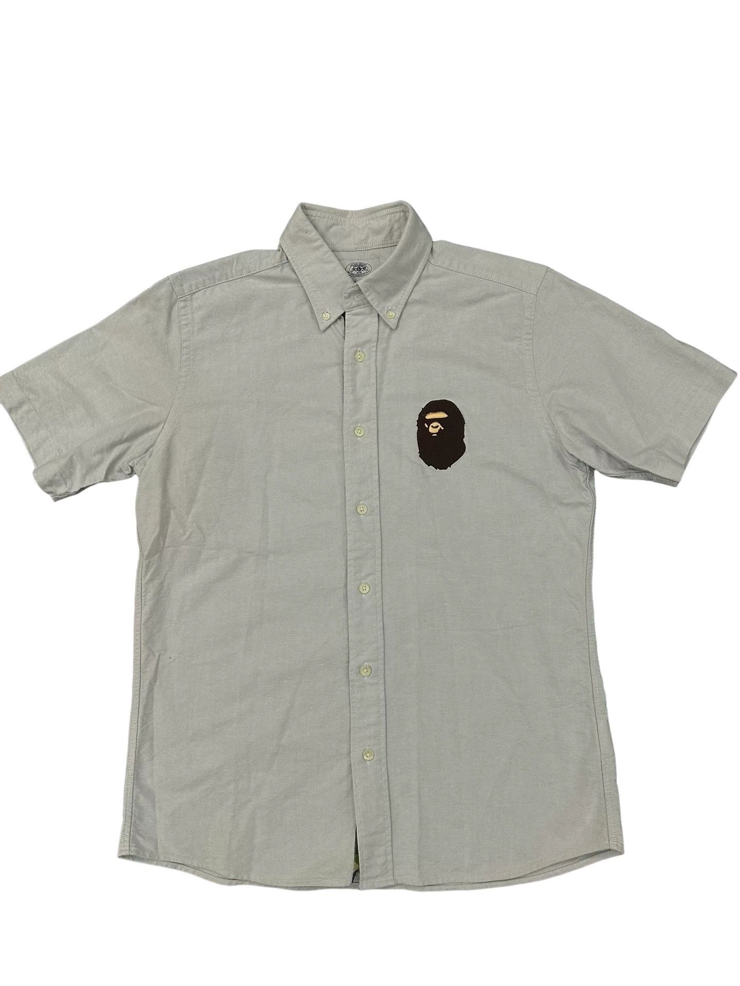 Bape BAPE Ape Head Camo Button Up Shirt Size M Size US M / EU 48-50 / 2 - 1 Thumbnail