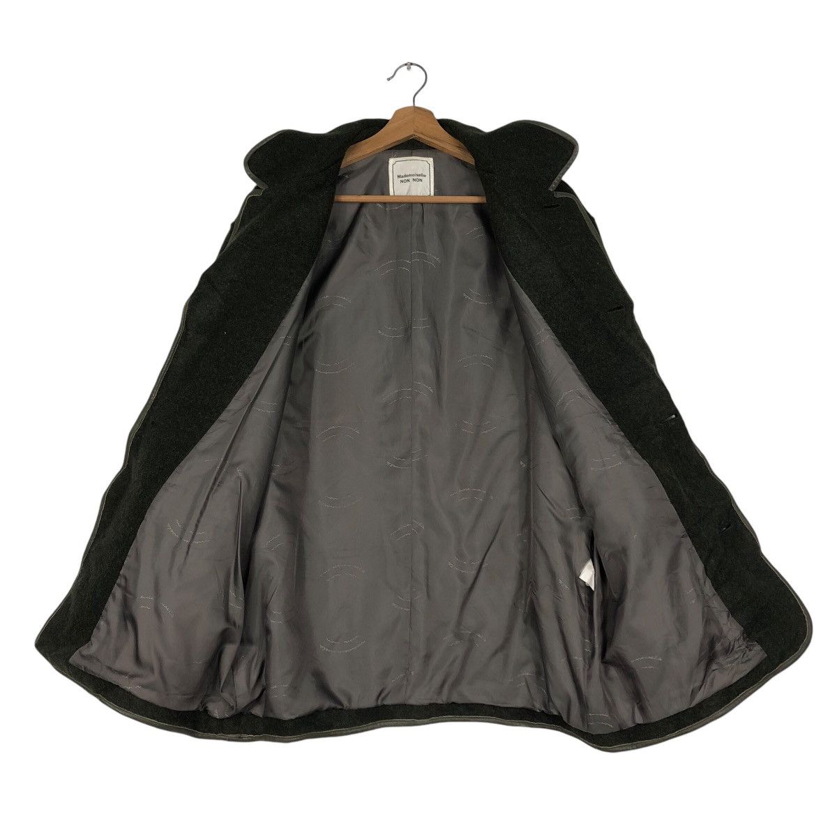 Japanese Brand 📌Vintage Wool Jacket Double Pocket Mademoiselle Non Non Size US M / EU 48-50 / 2 - 14 Thumbnail