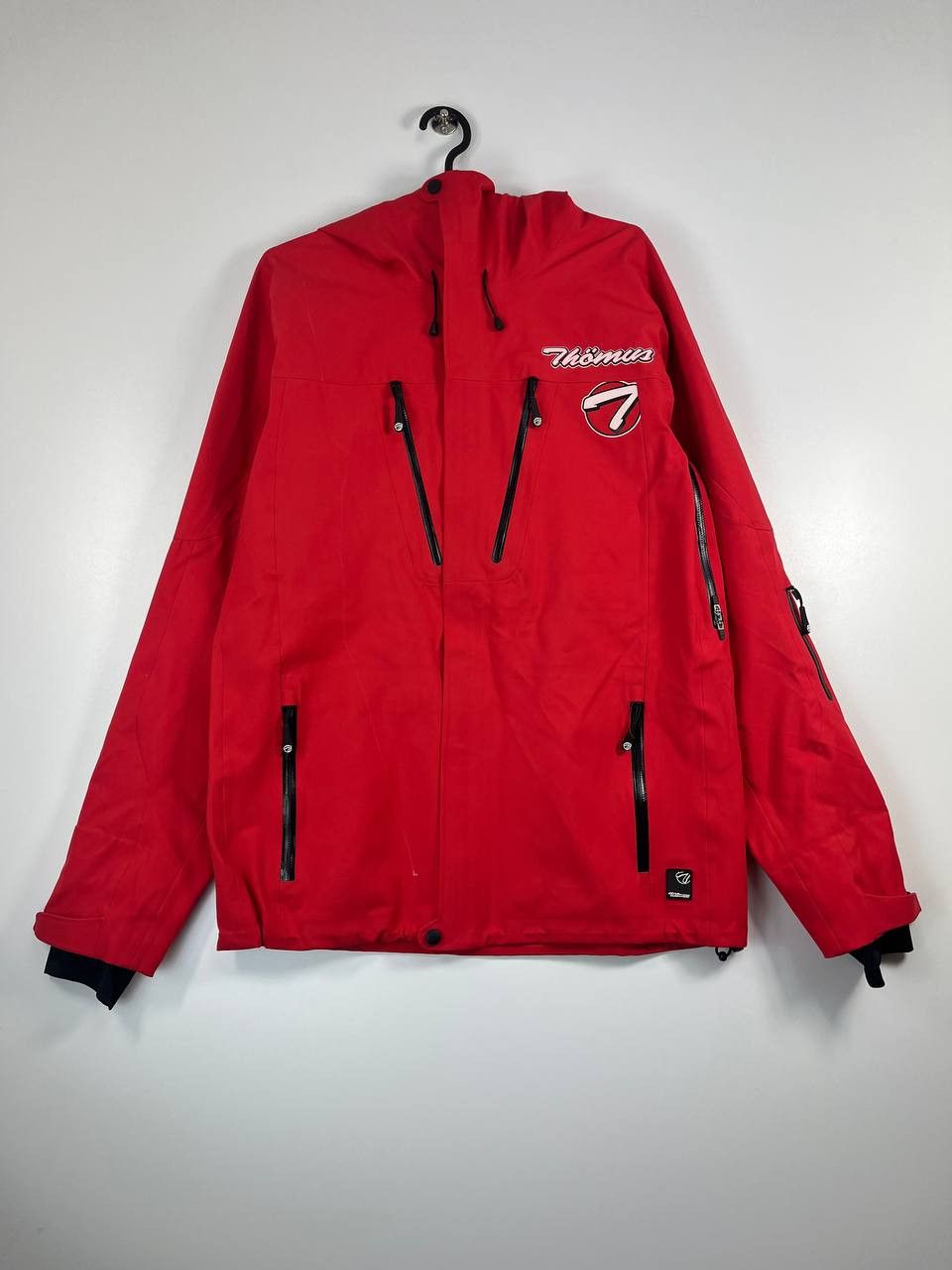 Other Thomus Softshell Red Cycling Jacket Water Windproof M Size US L / EU 52-54 / 3 - 1 Thumbnail
