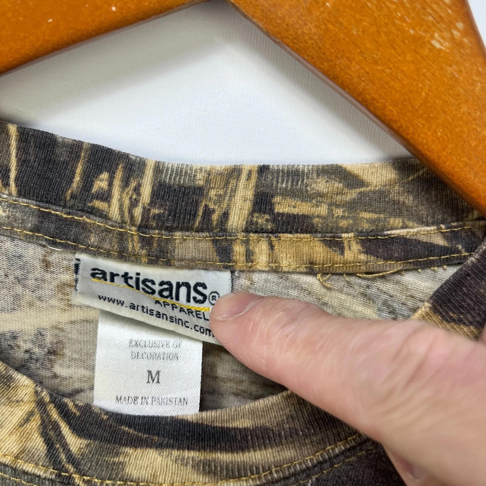Realtree Vintage Real tree Camo Ducks Unlimited LS Shirt Medium Size US M / EU 48-50 / 2 - 4 Thumbnail