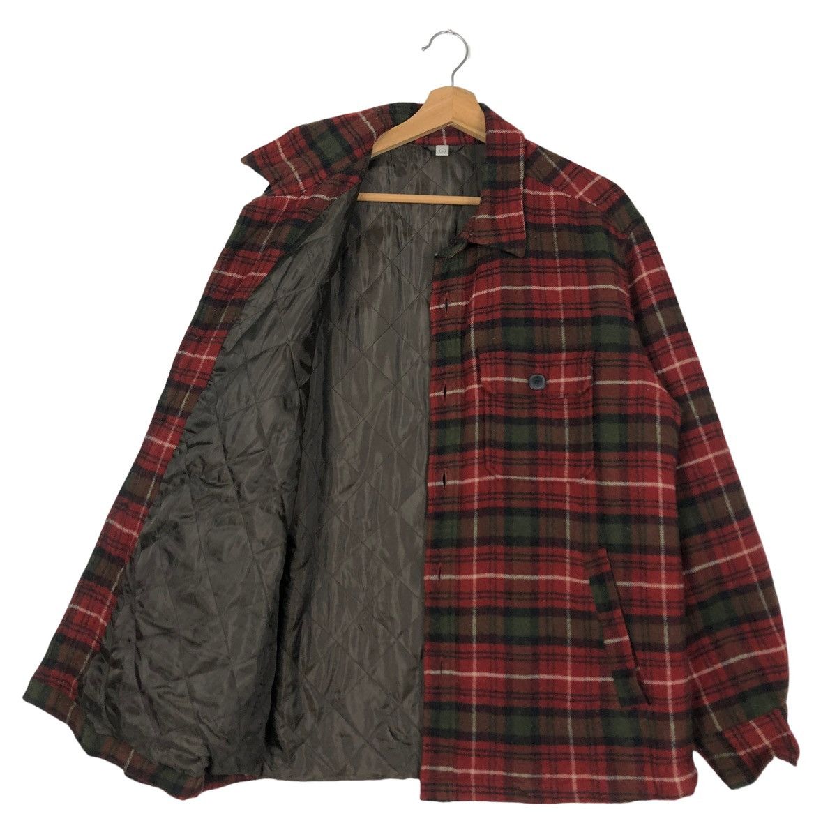 Flannel 🔥VINTAGE FLANNEL JACKET UNIQLO ISSEY MIYAKE TARTAN Size US L / EU 52-54 / 3 - 9 Thumbnail