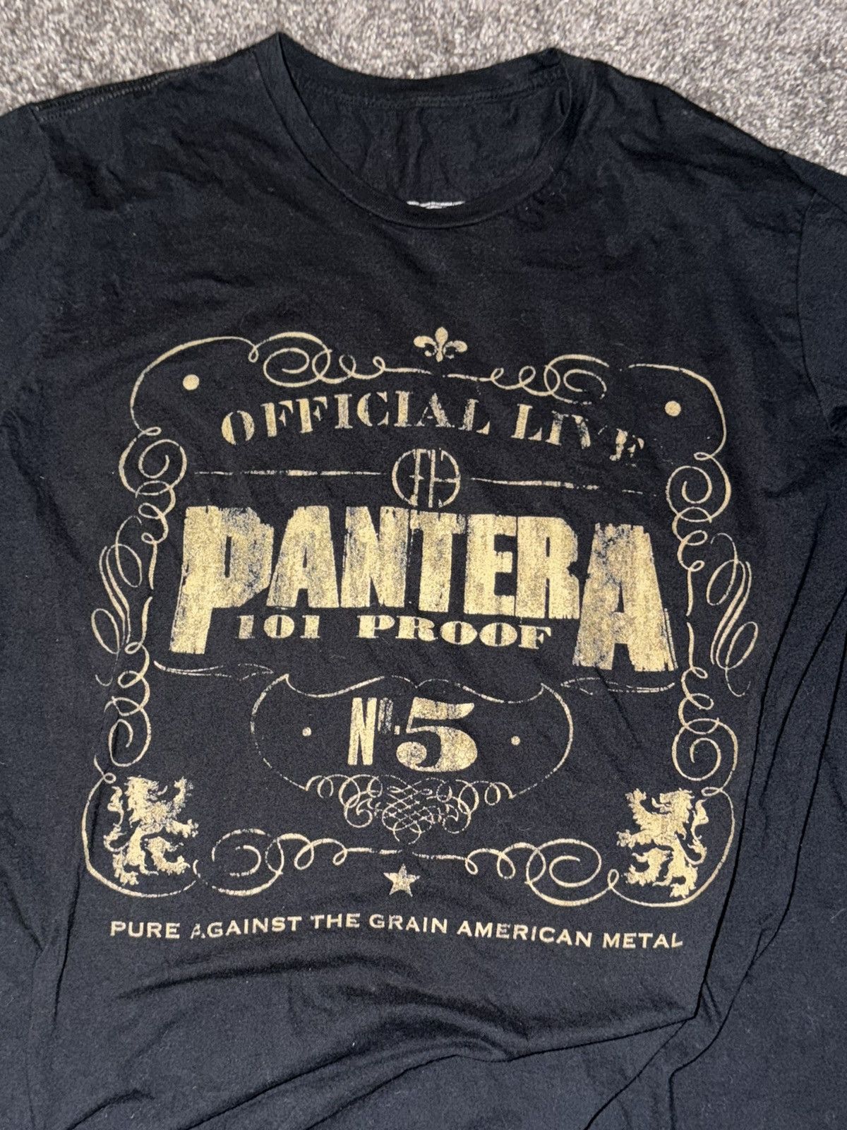 Gildan Official Live Pantera 101 Proof American Metal Shirt Large Size US L / EU 52-54 / 3 - 7 Thumbnail