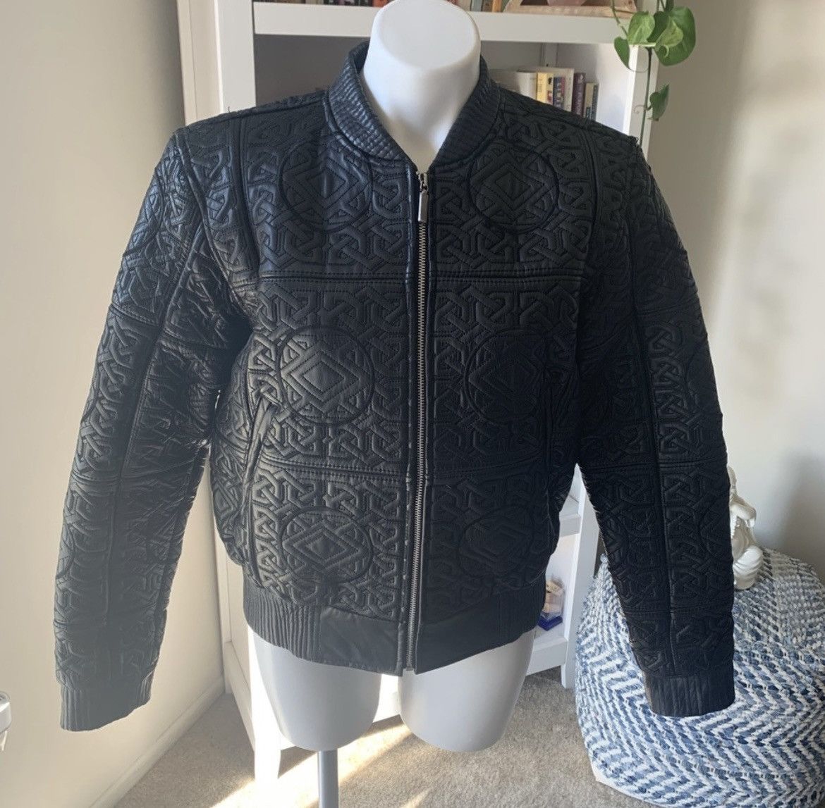 image of Hudson Outerwear Hudson Leather Size L Jacket in Black, Men's