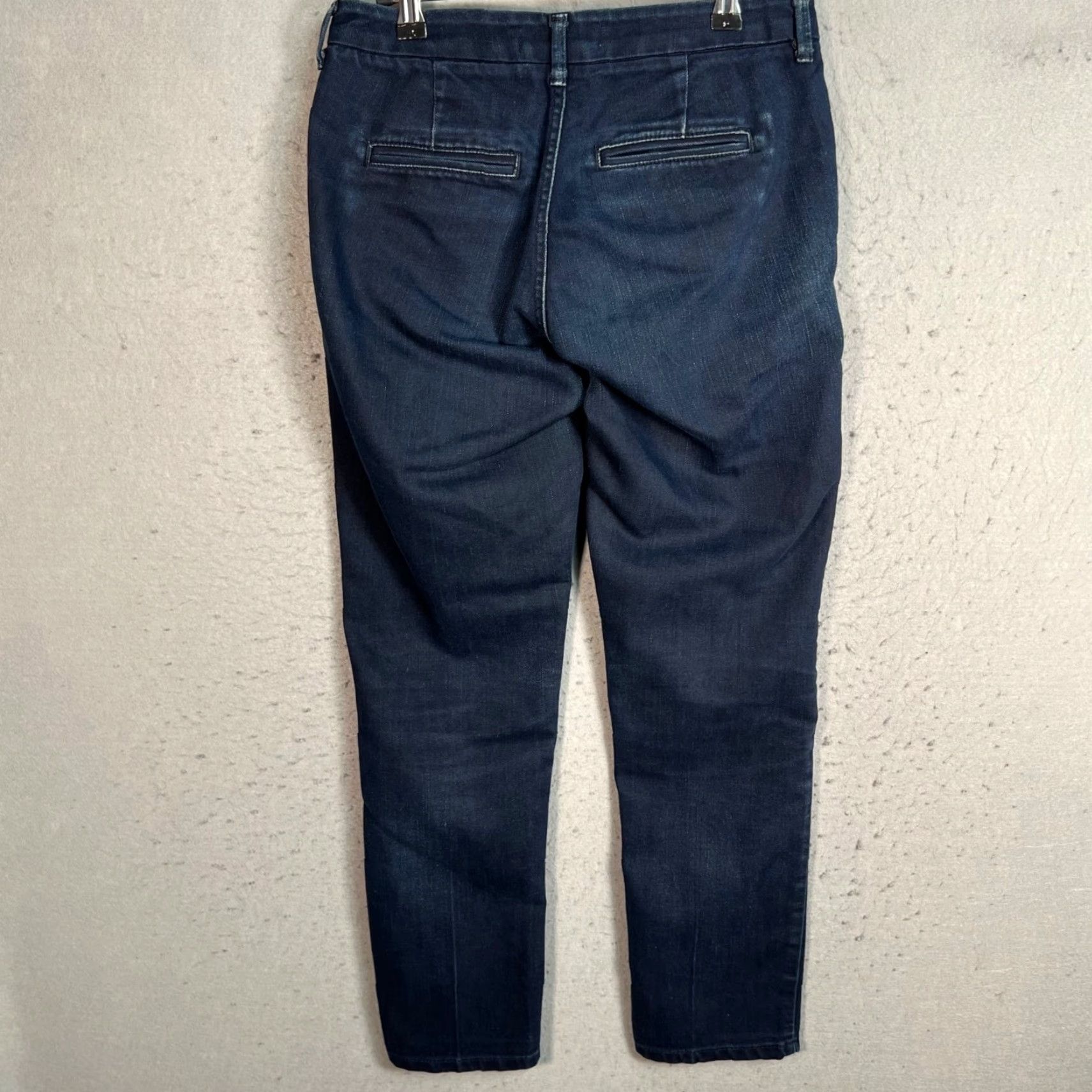 Topshop Topshop Moto Jeans Size 26 Dark Wash Skinny Cotton Blend Denim Womens Size 26" / US 2 / IT 38 - 2 Thumbnail