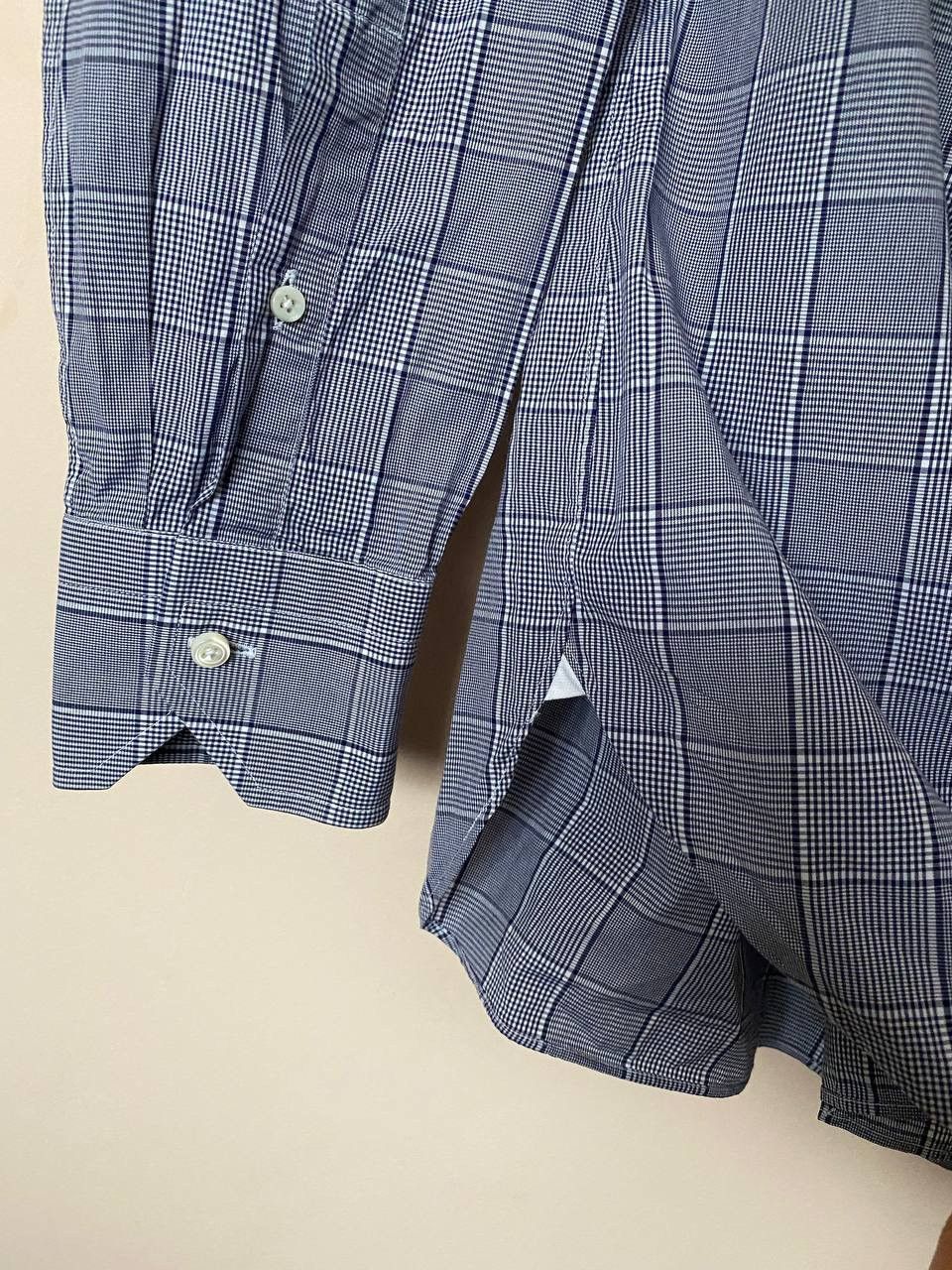 Ermenegildo Zegna × Z Zegna 🔥ERMENEGILDO ZEGNA plaid micro check dress shirt 39 15.5 Size US M / EU 48-50 / 2 - 4 Thumbnail