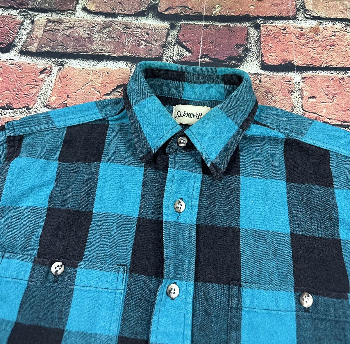 Big Mac × St. Johns Bay × Vintage Vintage St Johns Bay Big Mac Flannel Shirt Buffalo Plaid Size US M / EU 48-50 / 2 - 5 Thumbnail