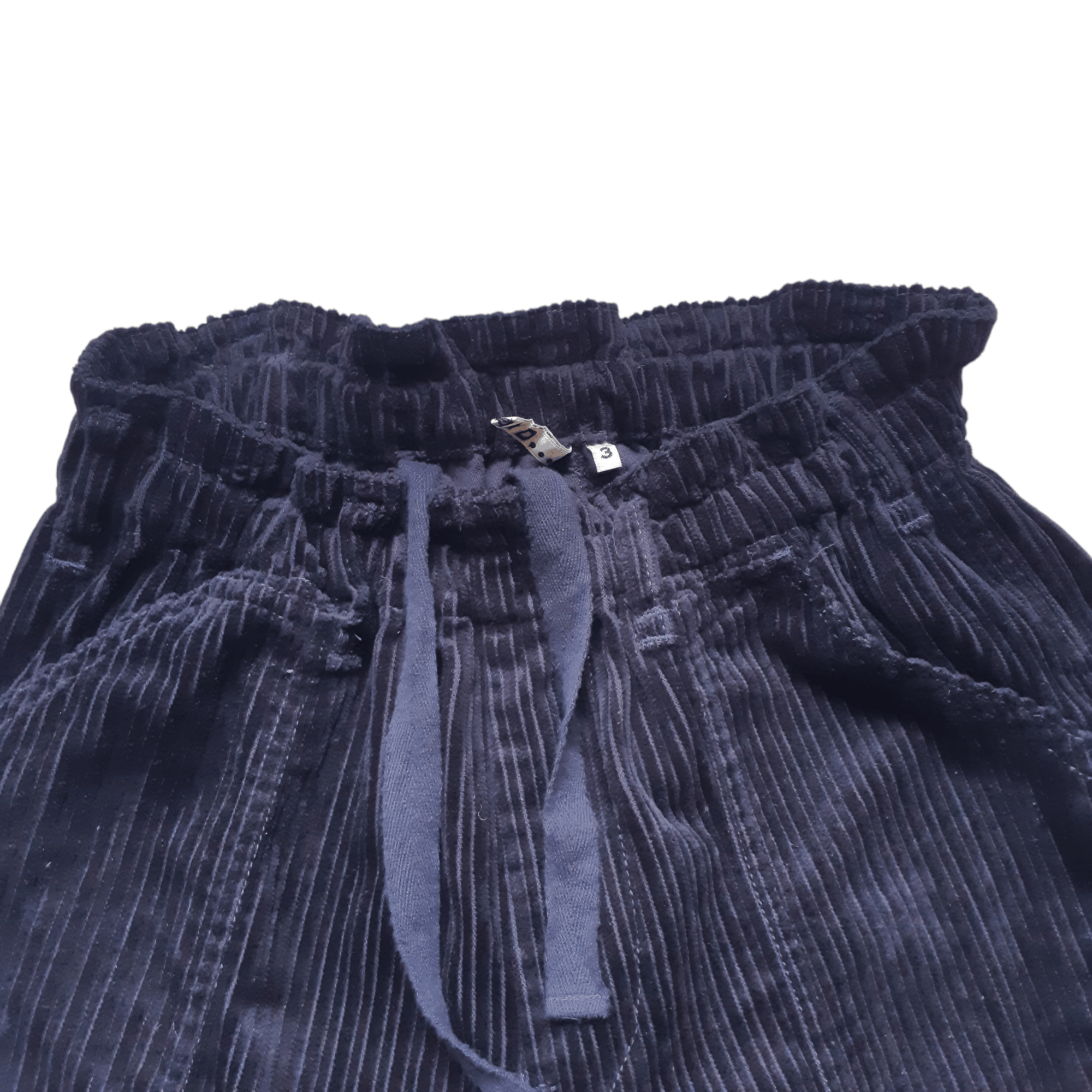 Japanese Brand Niko And Balloon Carpenter Pants Rubber Waist Corduroy Size US 32 / EU 48 - 3 Thumbnail