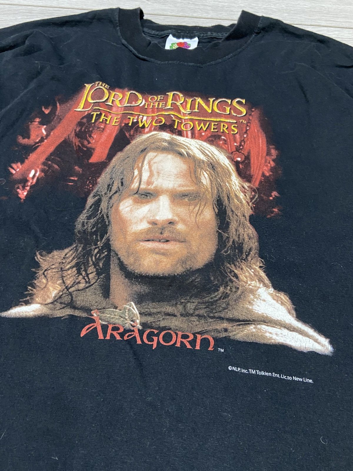 Vintage Lord Of The Rings Two Towers Aragorn vintage tee shirt Size US L / EU 52-54 / 3 - 4 Thumbnail