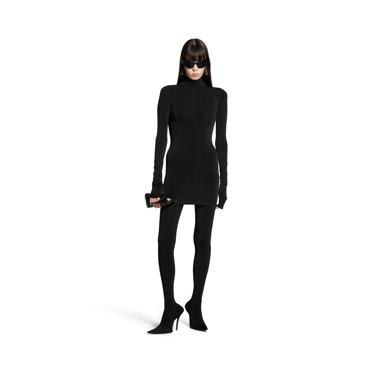 ワンピース BALENCIAGA Woman Dress Black 831034TSVC7 1041 Balenciaga BALENCIAGA Women Dresses 831034TSVC71041 Black